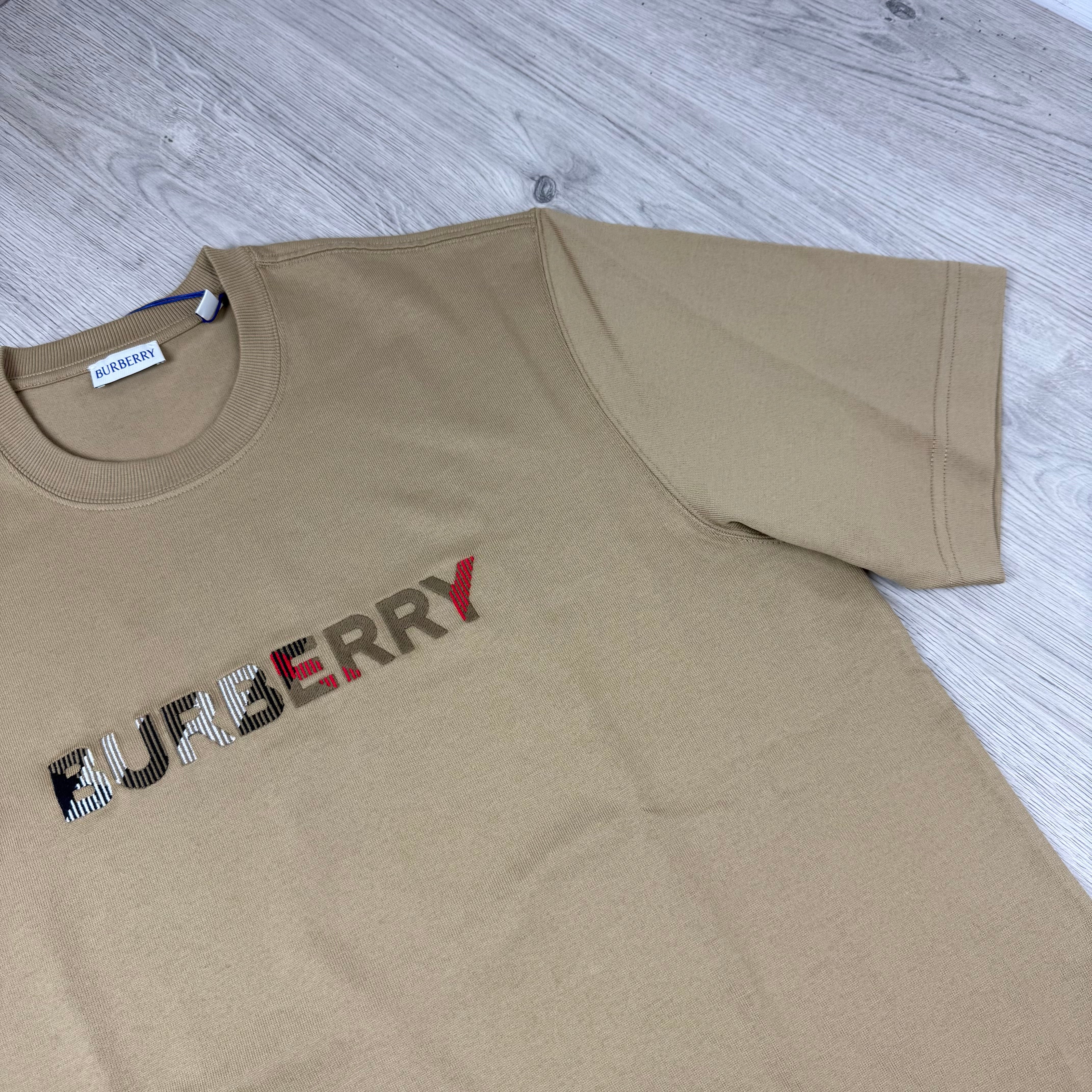 Burberry 'Ellison' T-Shirt - Camel