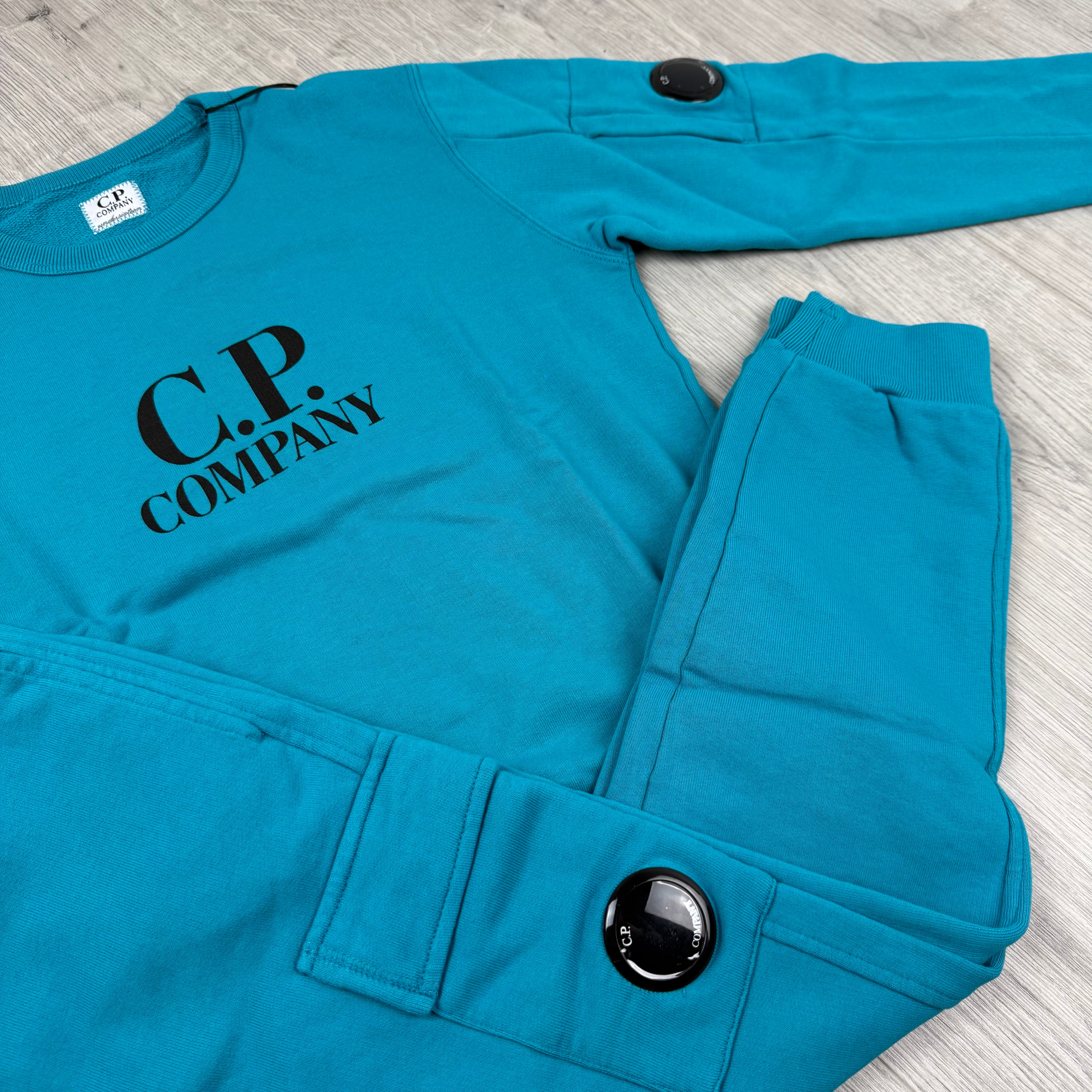 CP Company Junior Tracksuit - Tile Blue