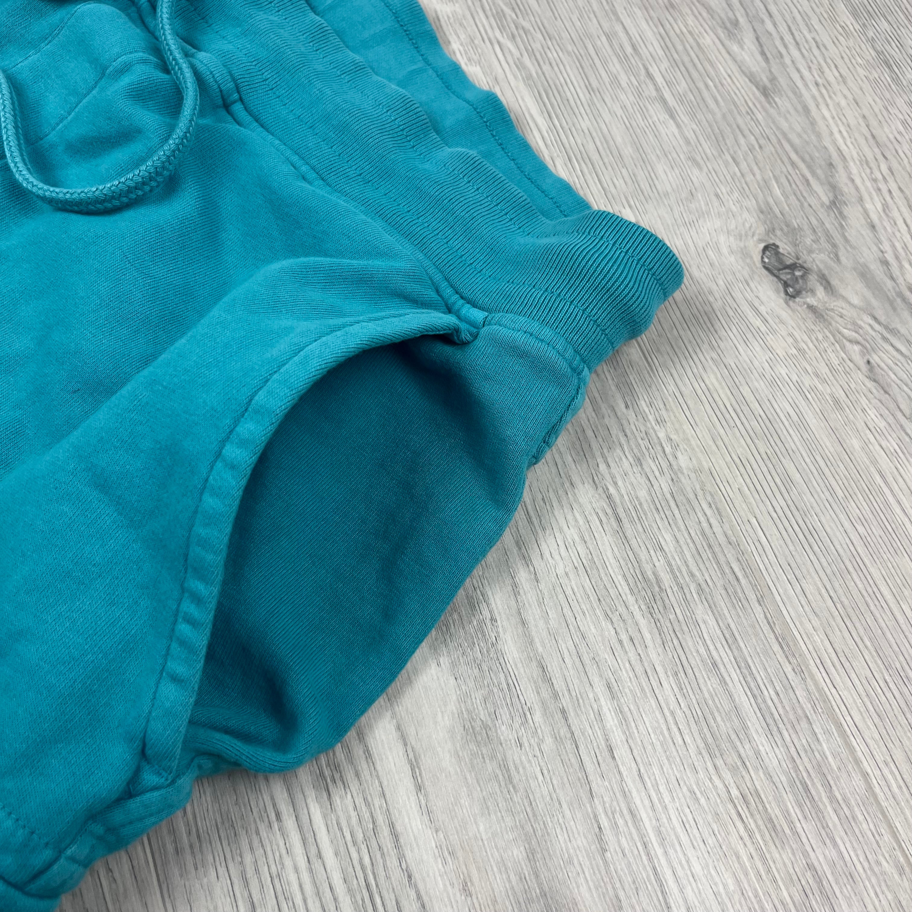 CP Company Jersey Shorts - Tile Blue
