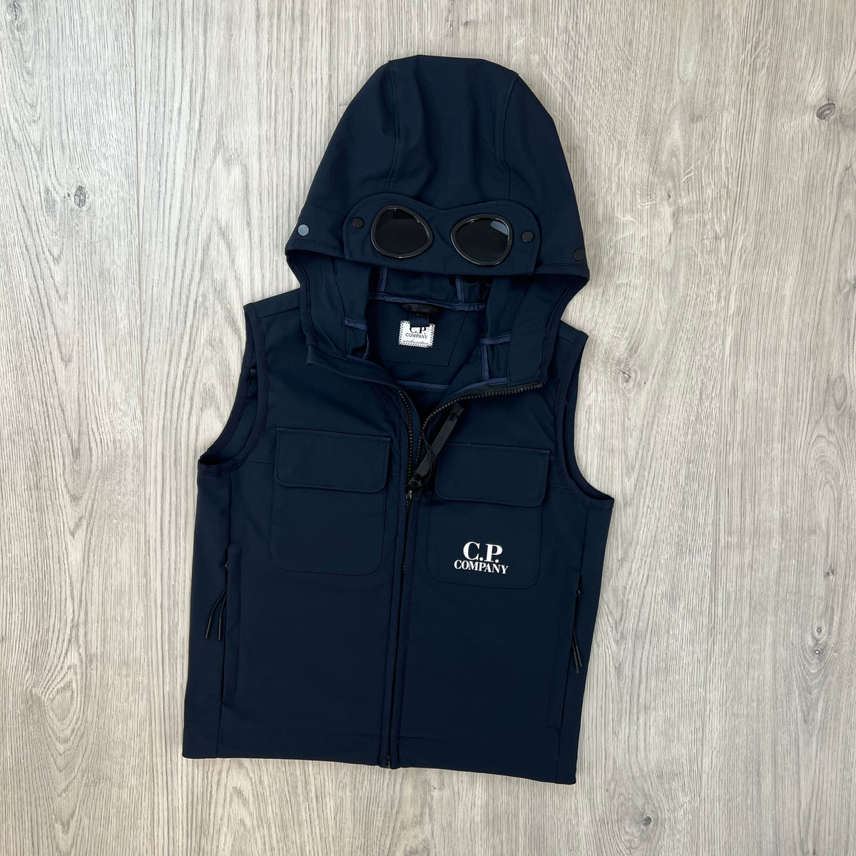 CP Company Junior Shell-R Gilet - Navy
