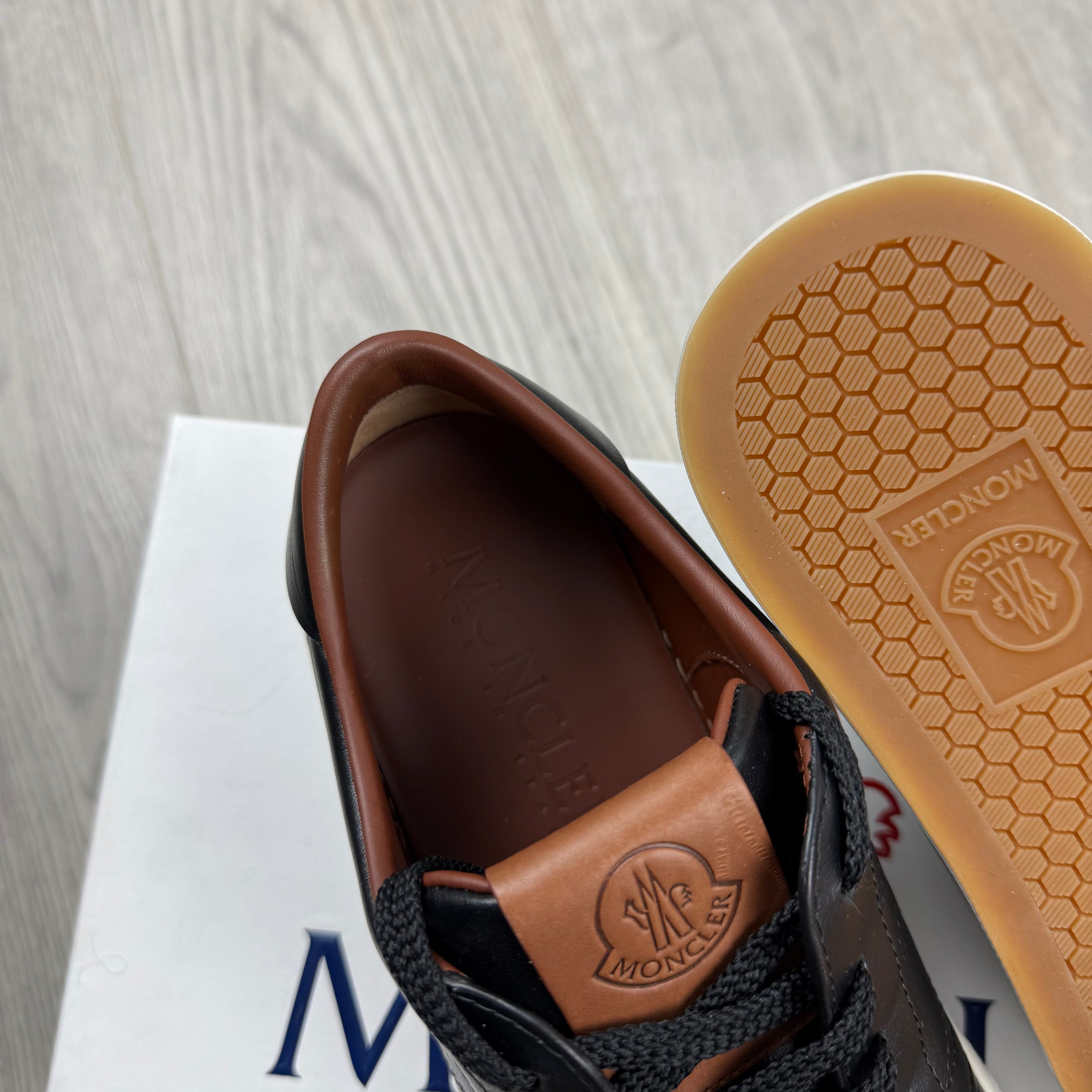 Moncler 'Monclub' Nubuck Sneakers - Black