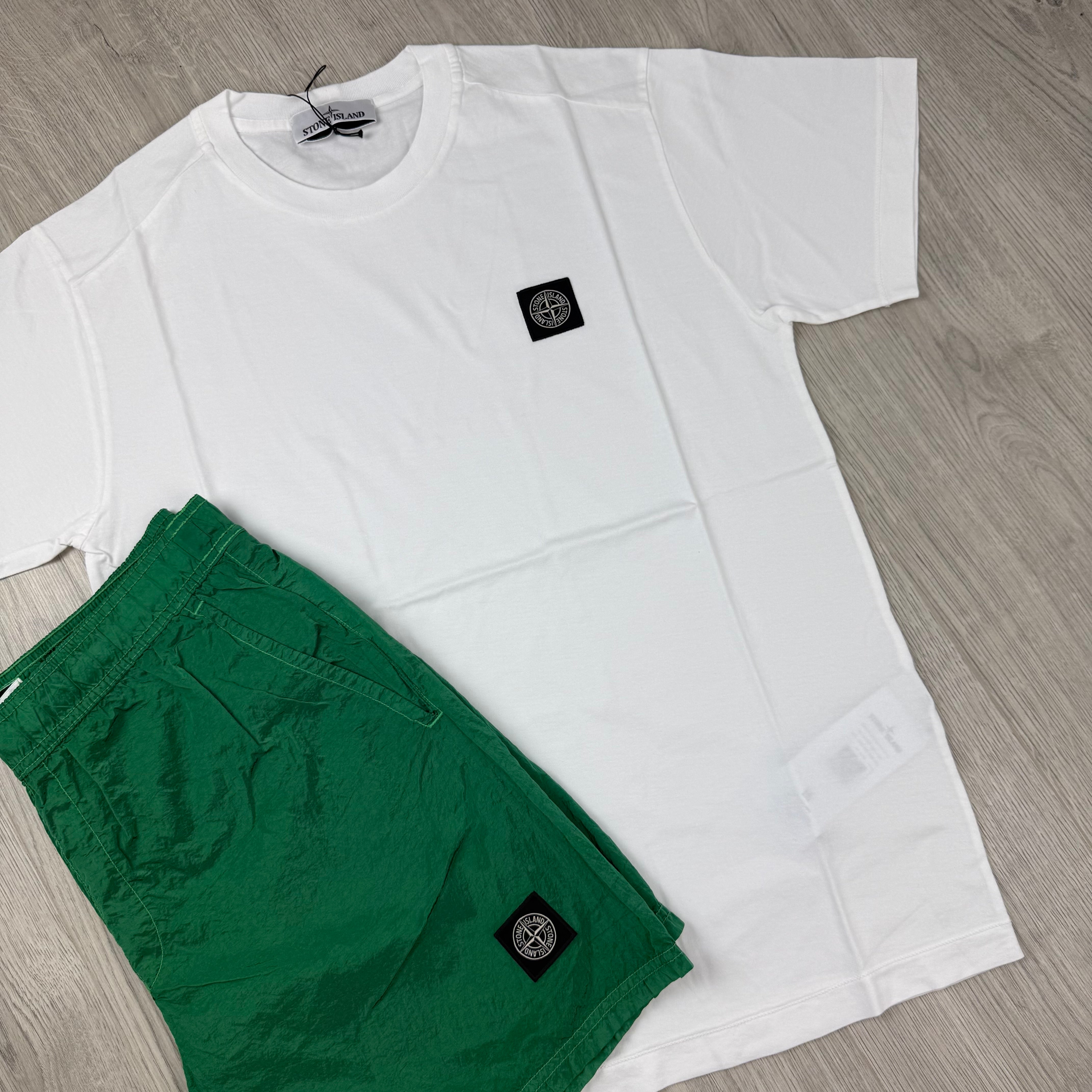 Stone Island Holiday Set - White/Malachite