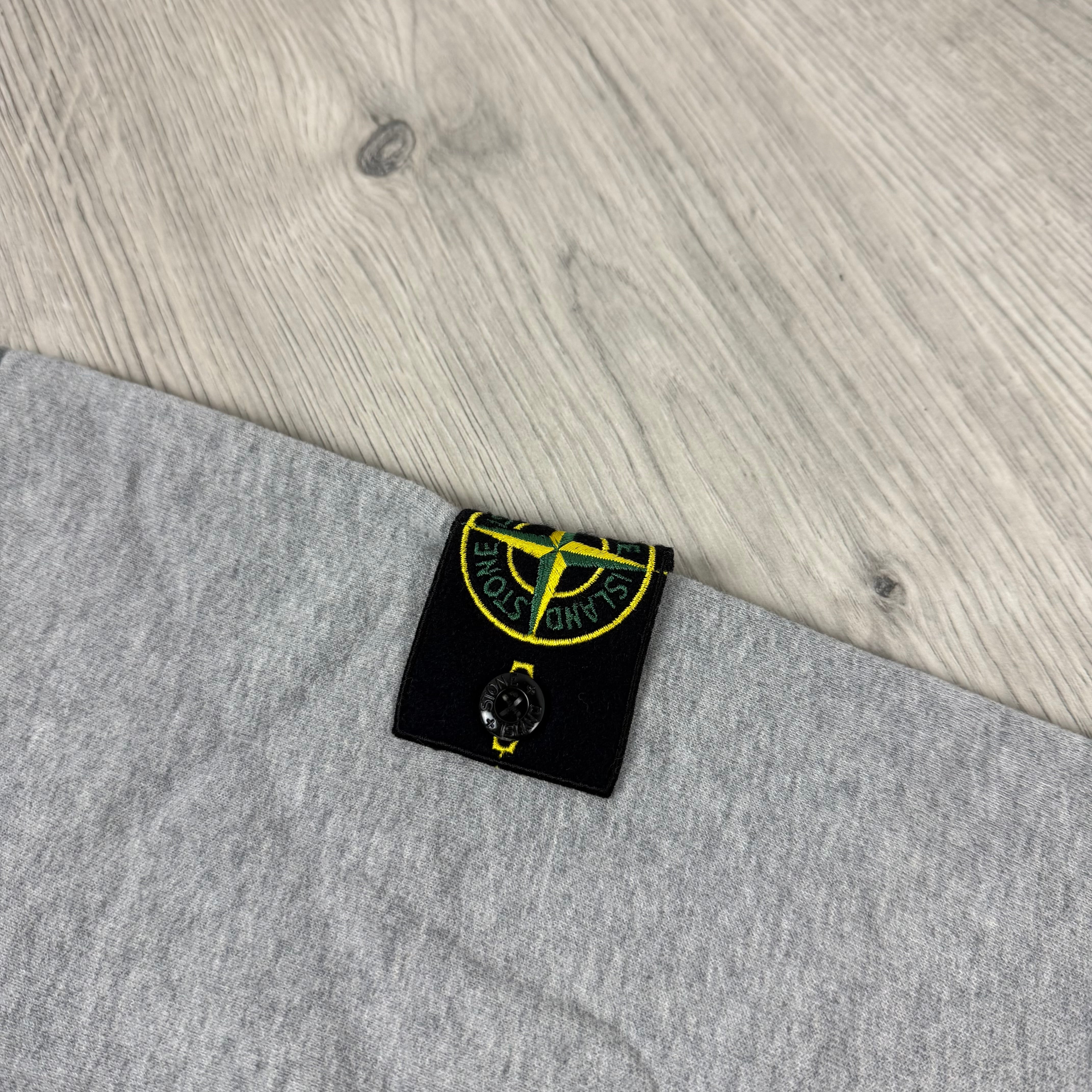 Stone Island Zip Fleece - Melange Grey