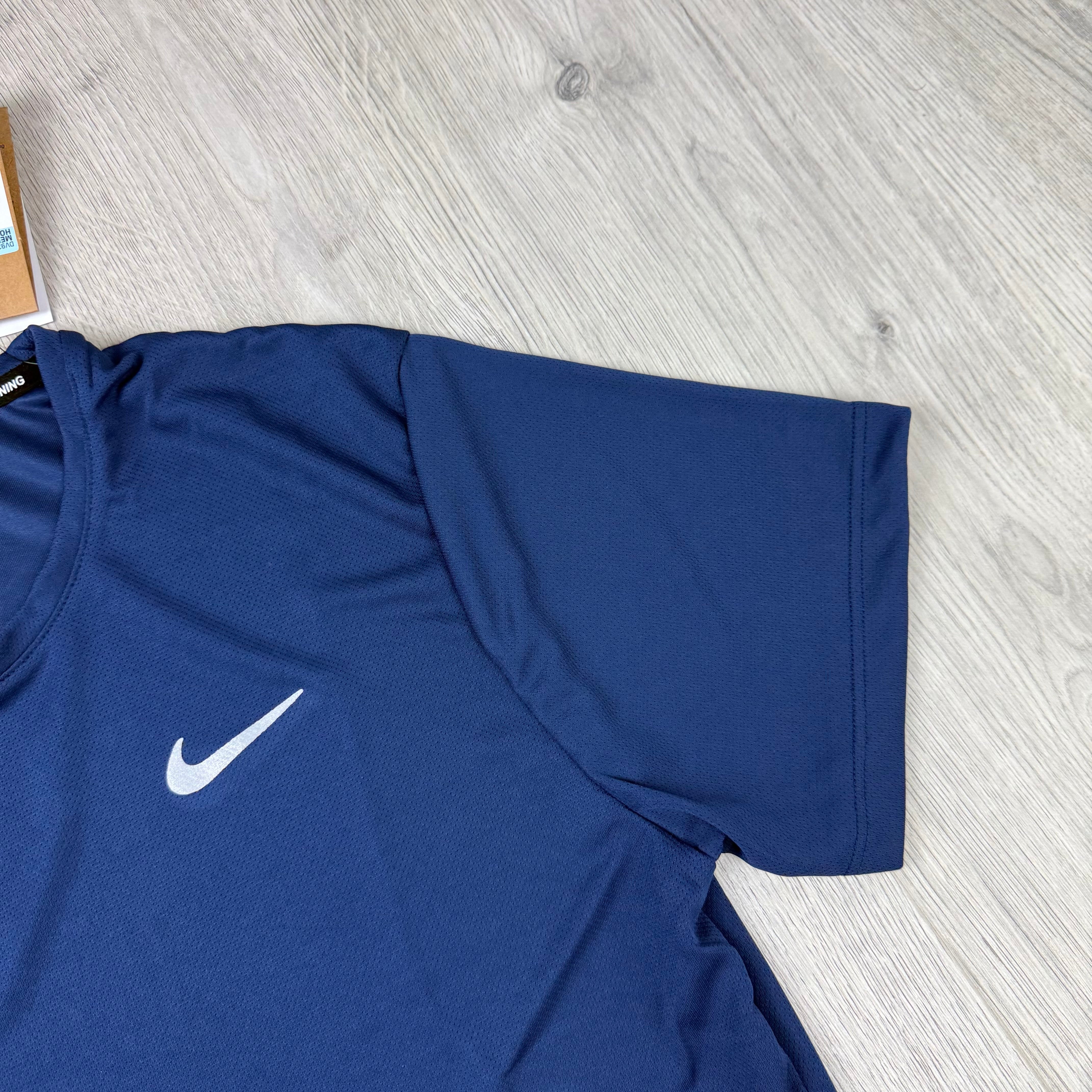 Nike 'Miler' T-Shirt - Navy