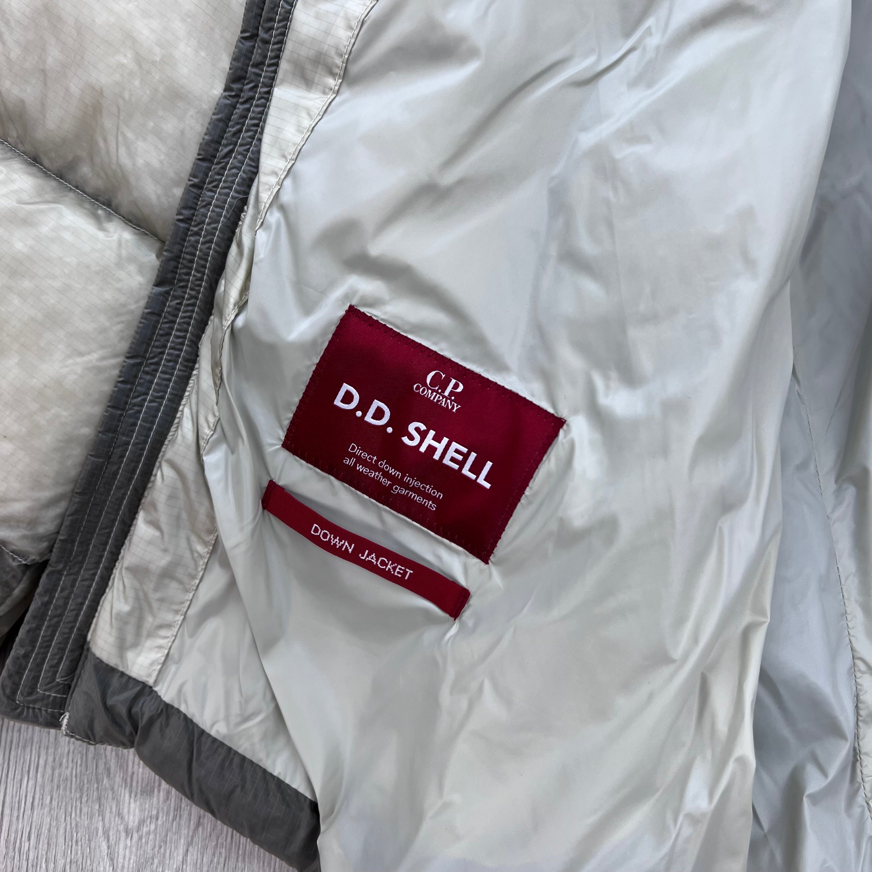 CP Company D.D. Shell Down Jacket - Silver Birch