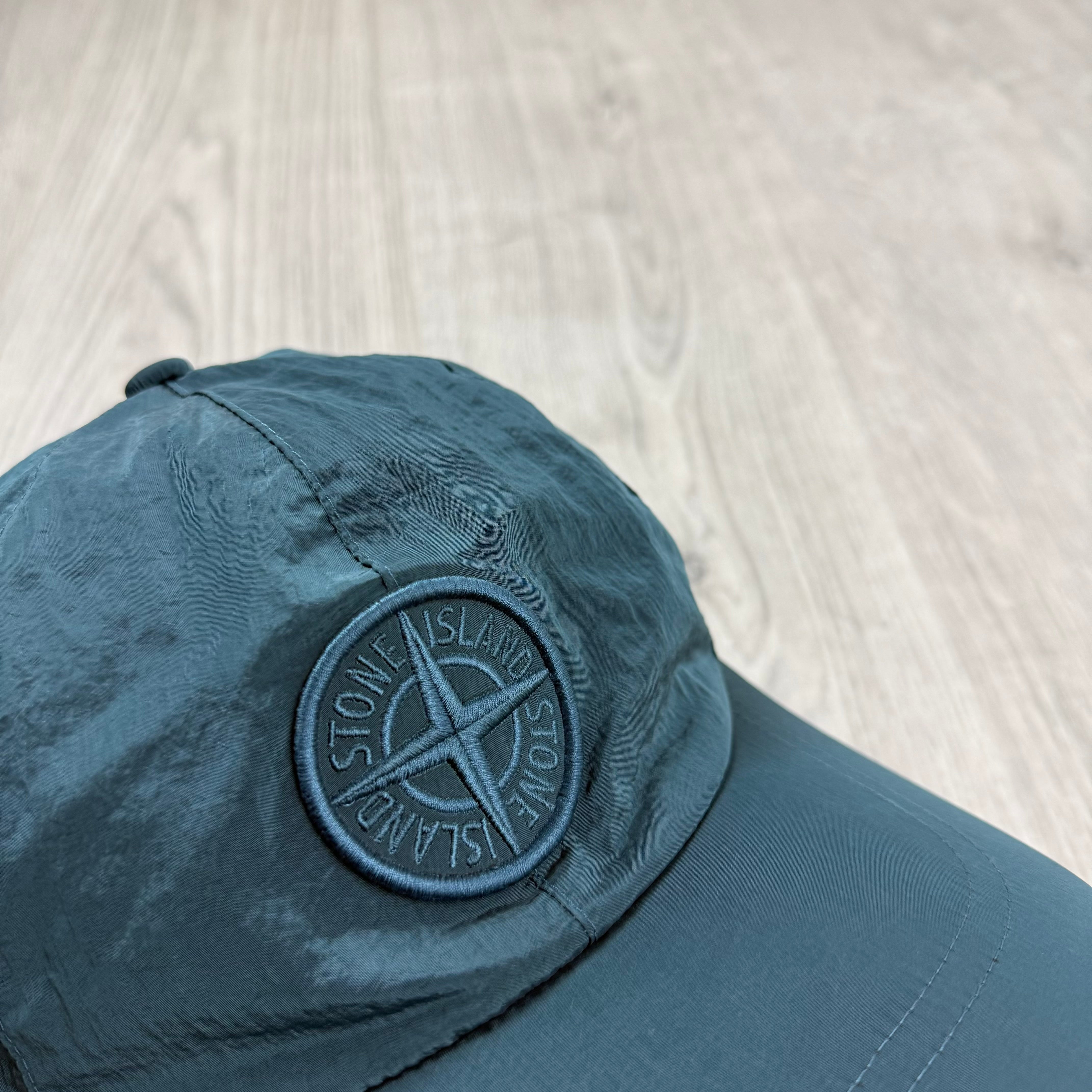 Stone Island Metal Baseball Cap - Petrol