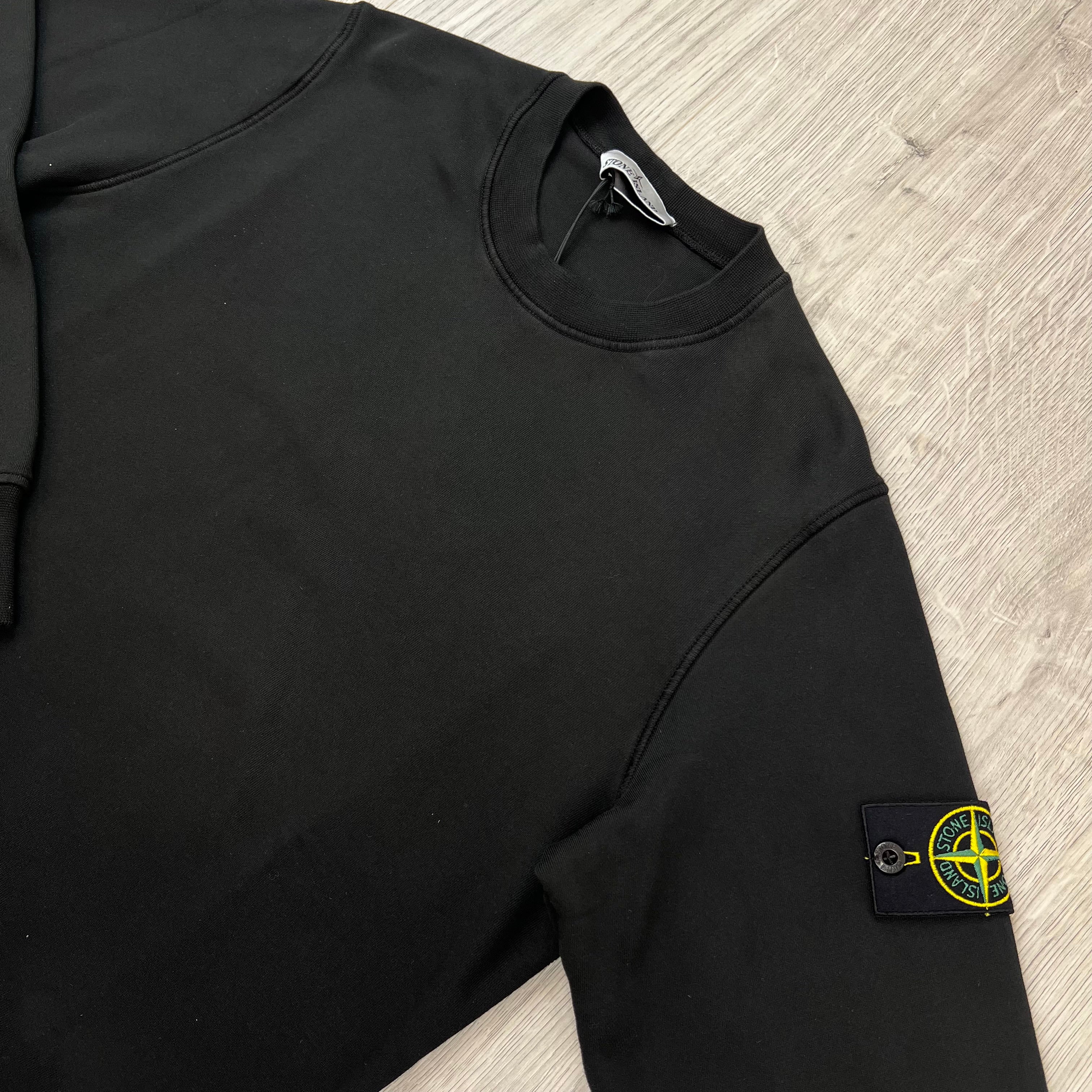 Stone Island Dyed Sweatshirt - Black