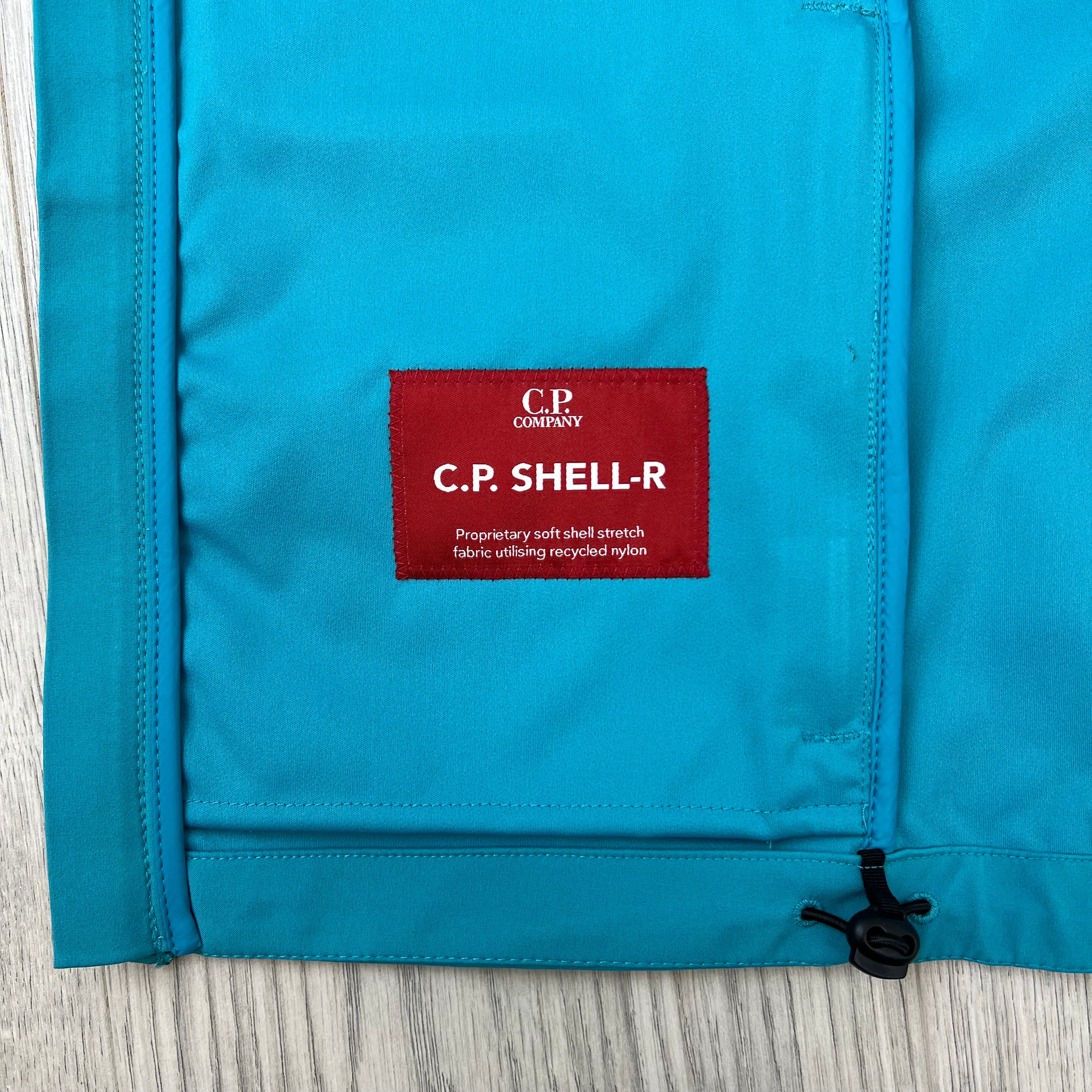 CP Company Junior Shell-R Gilet - Tile Blue