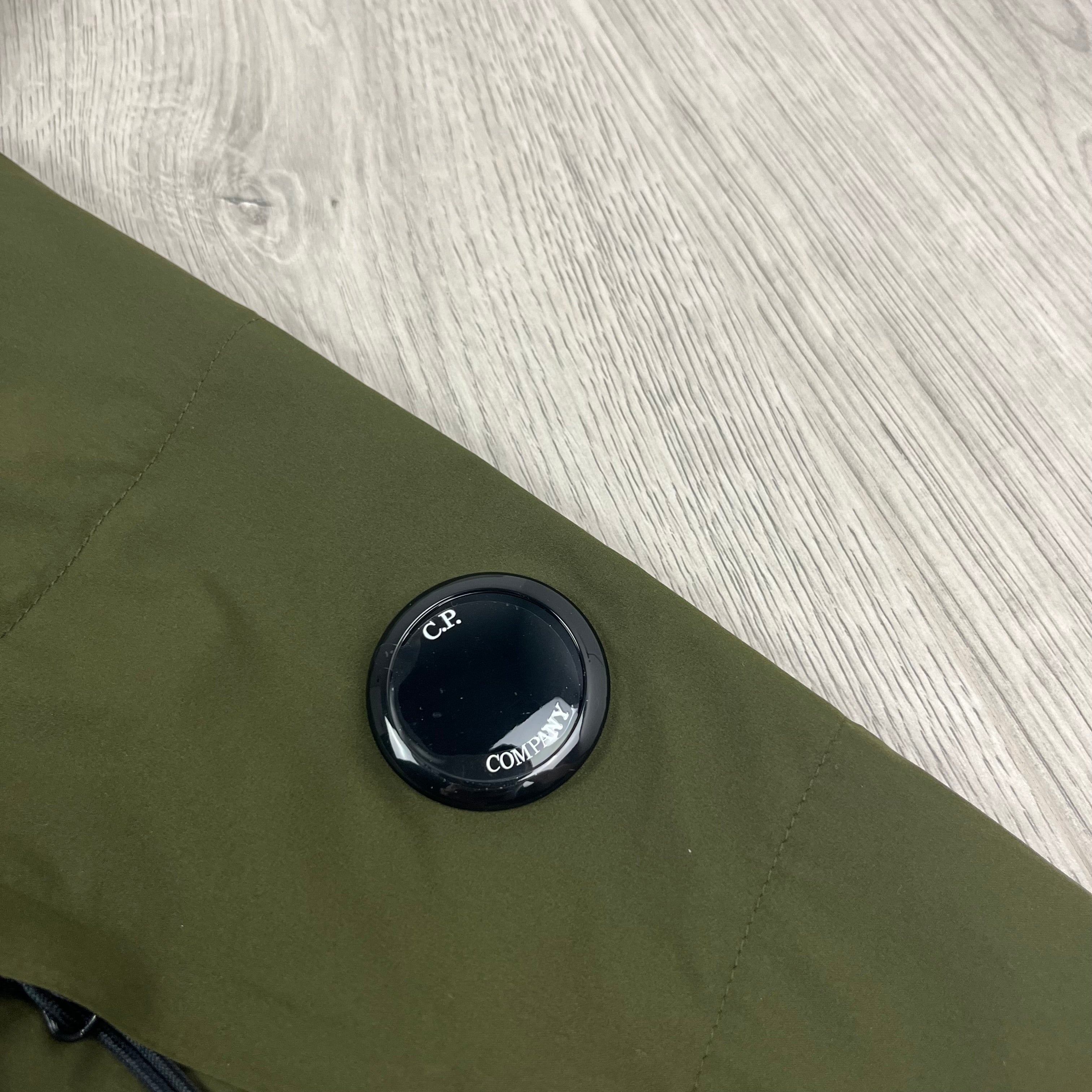 Men's CP Company Pro-Tek Jacket in Ivy Green. On sale at Open Attire.