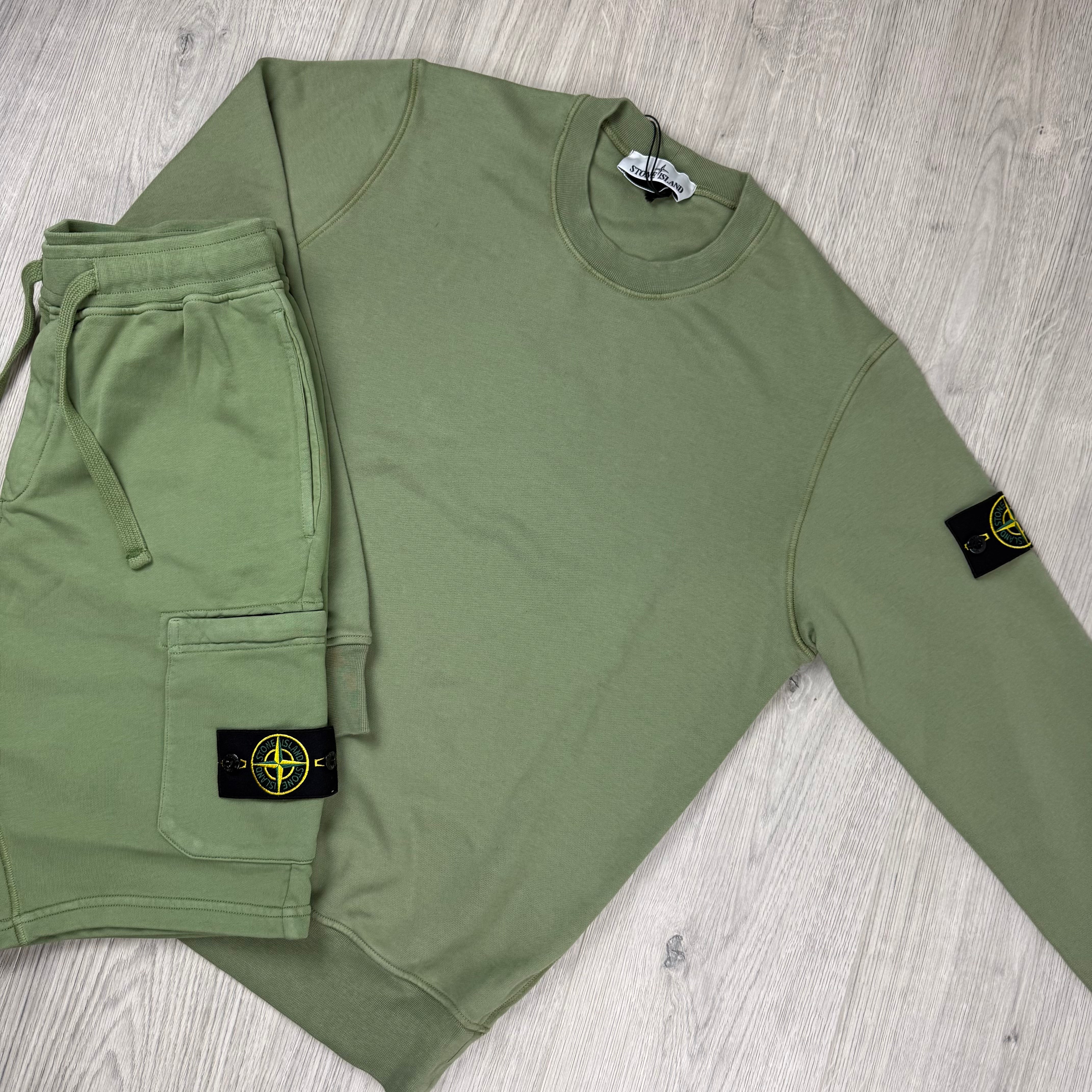 Stone Island Tracksuit - Sage