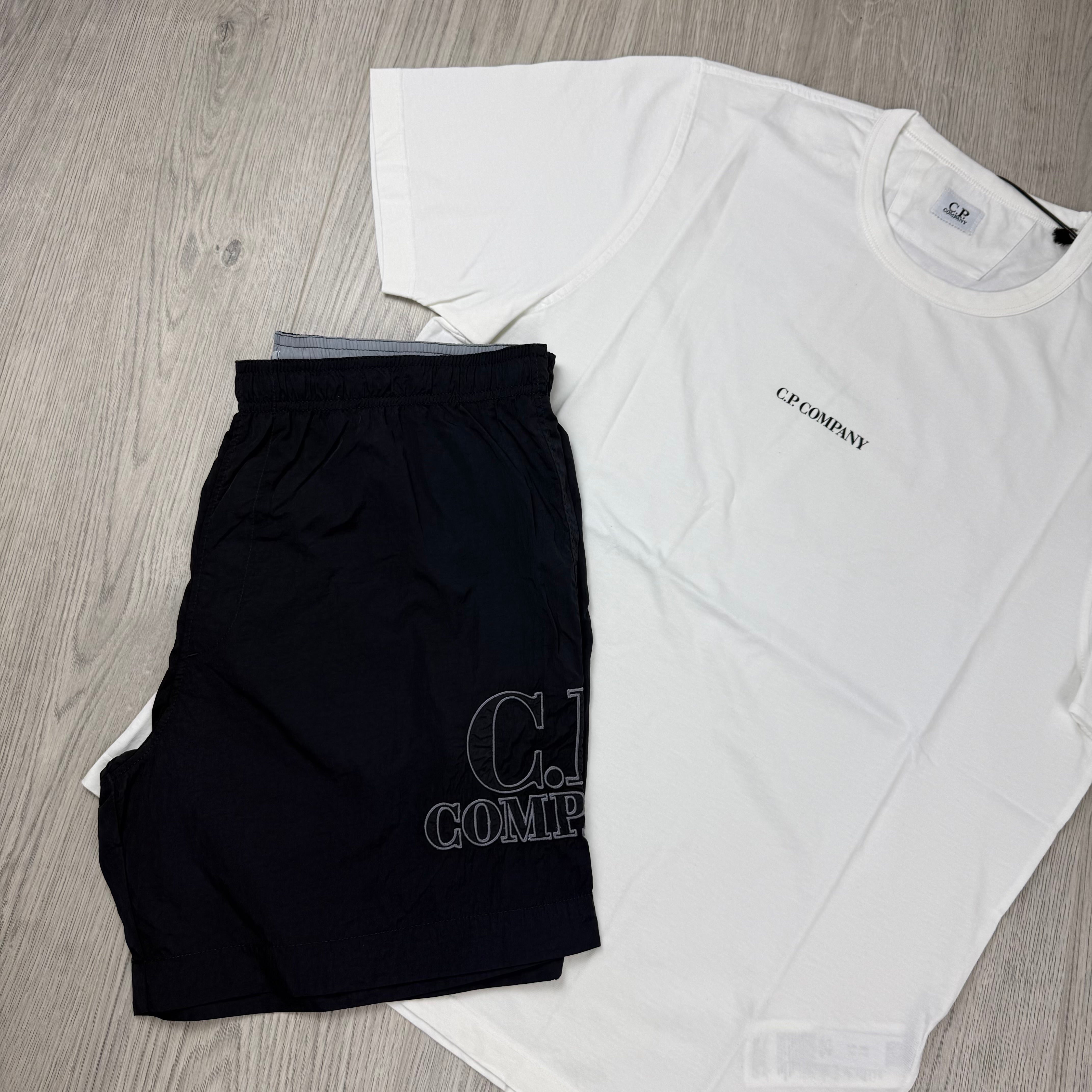 CP Company Holiday Set - White/Navy