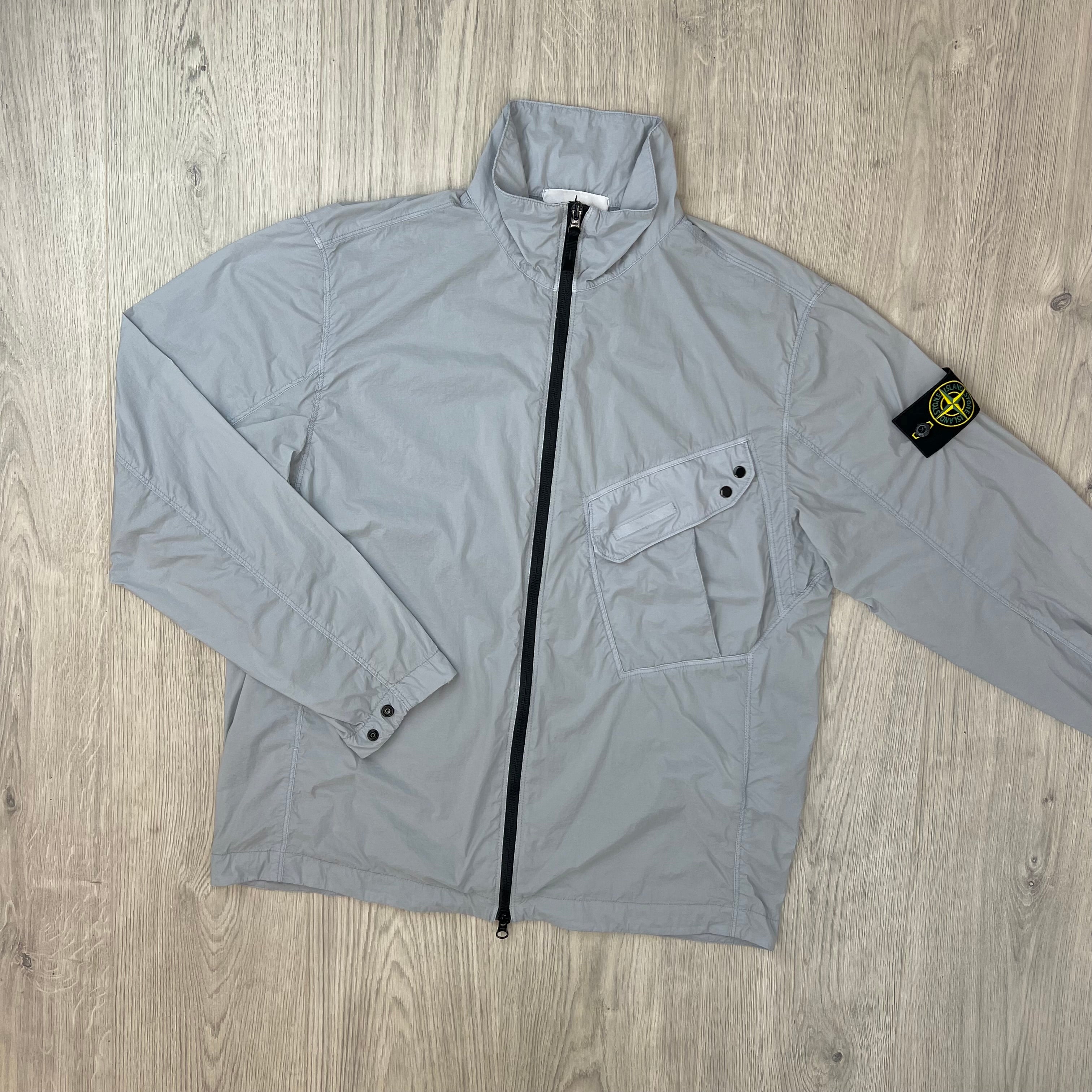 Stone Island Nylon Jacket - Ash Grey