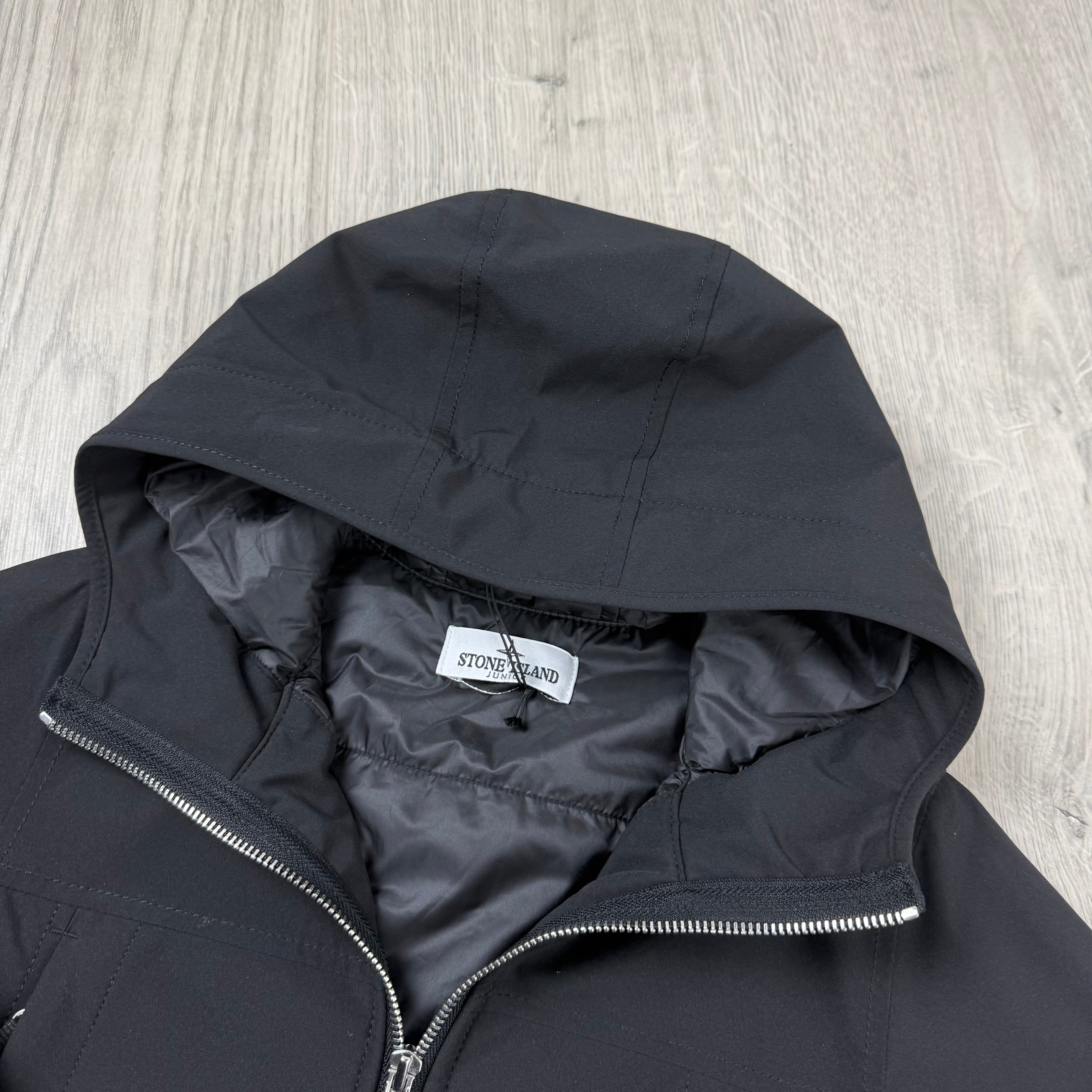 Stone Island Junior PrimaLoft Shell Jacket - Black