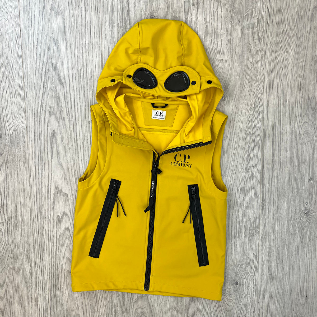 CP Company Junior Shell-R Gilet - Yellow