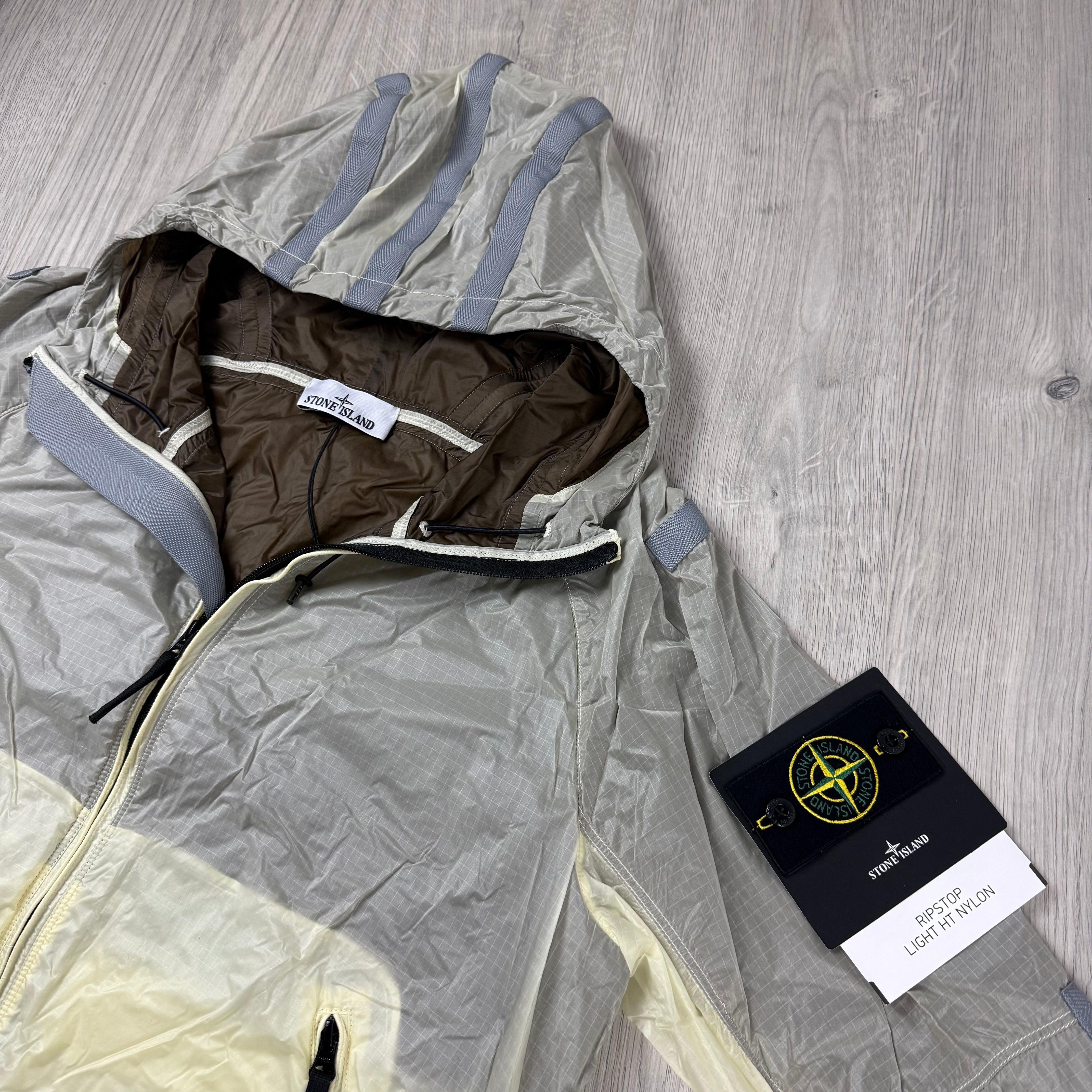 Stone Island Ripstop HY Nylon Jacket - Ivory