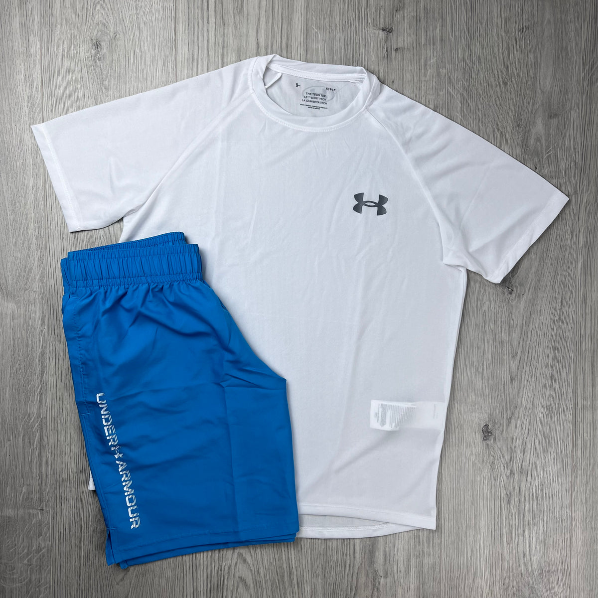 Under Armour Set - White/Blue