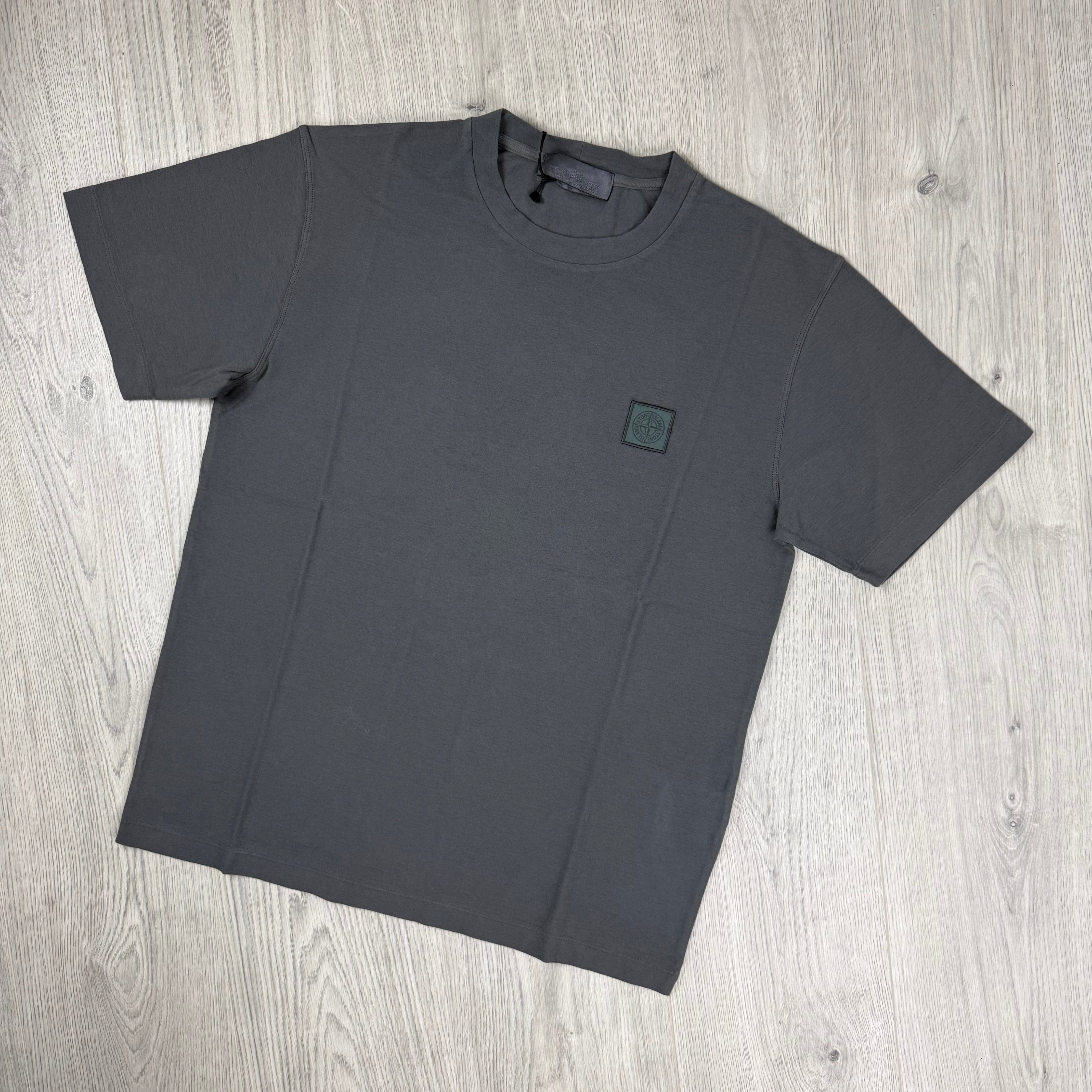 Stone Island Ghost Patch T-Shirt - Grey