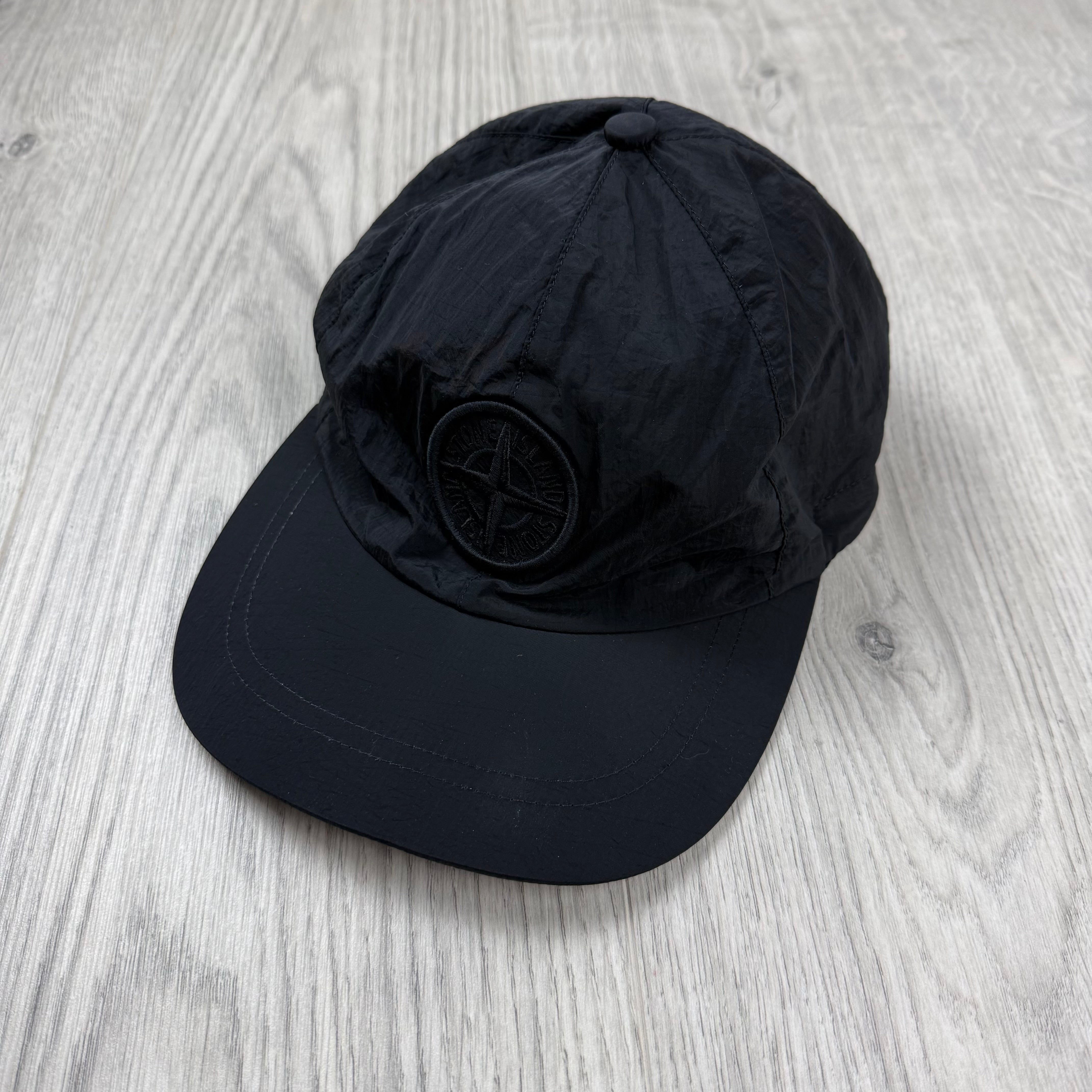 Stone Island Metal Baseball Cap - Black