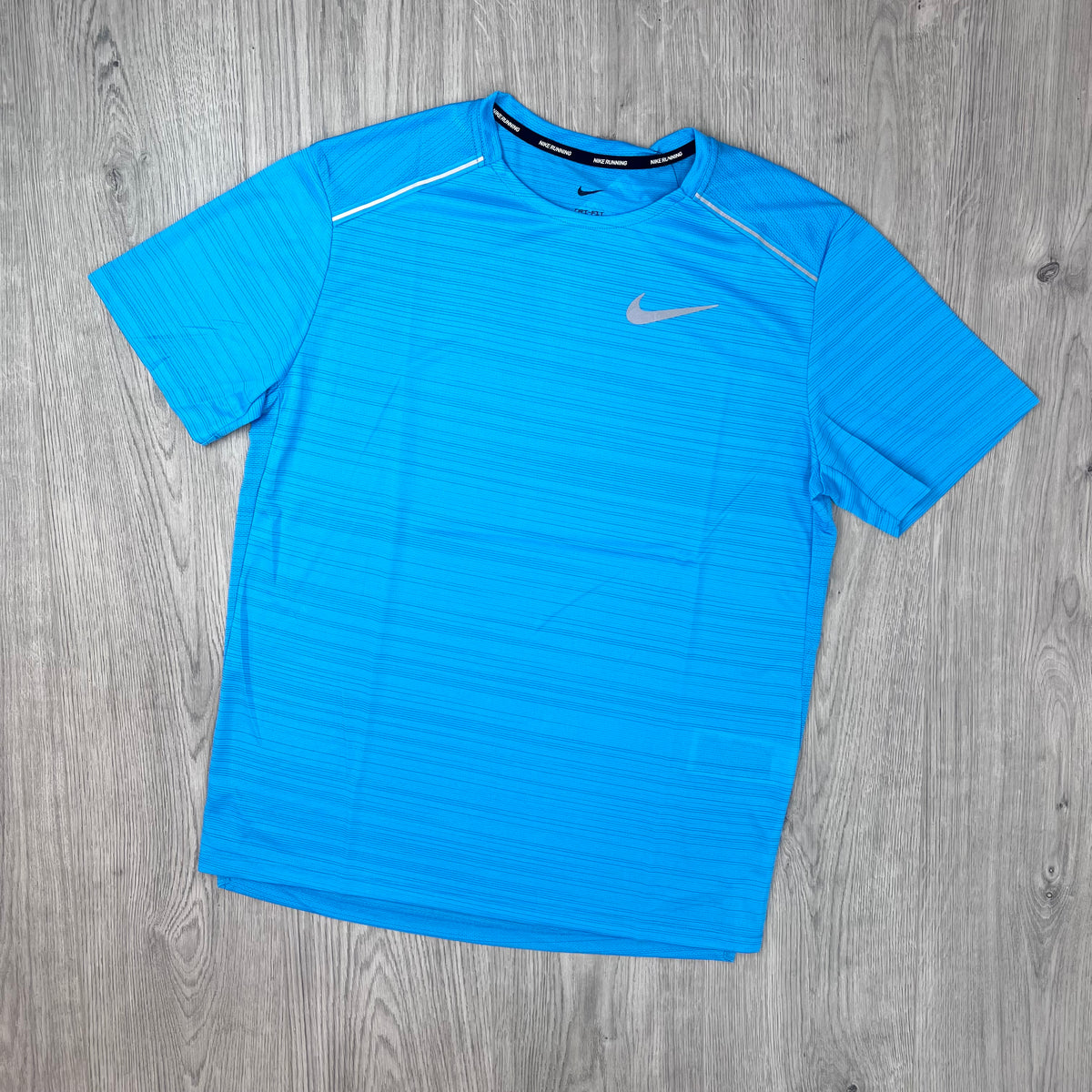 Nike 'Miler' T-Shirt Set - Green, Blue & Crimson