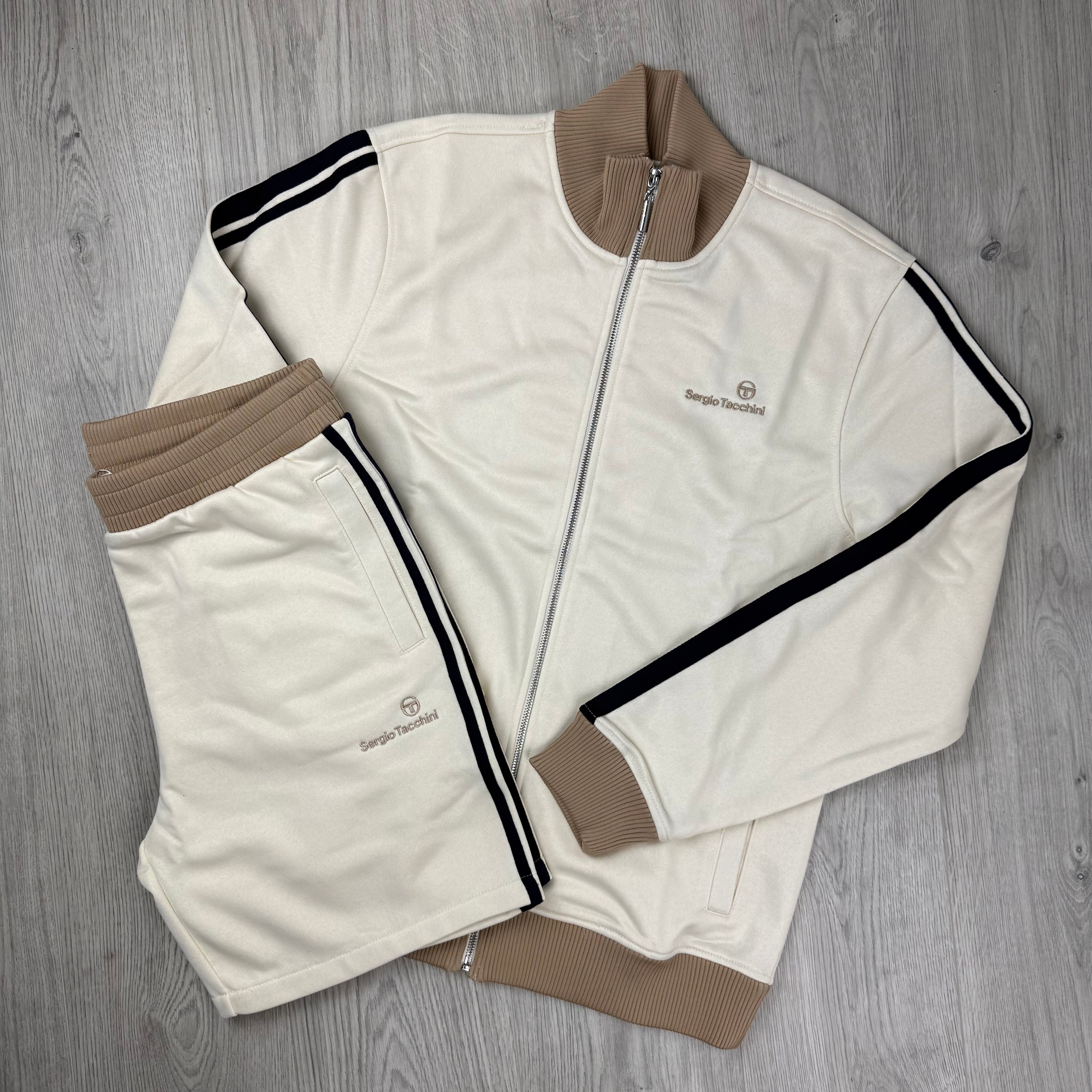 Sergio Tacchini 'Adriano' Tracksuit - Pearled Ivory
