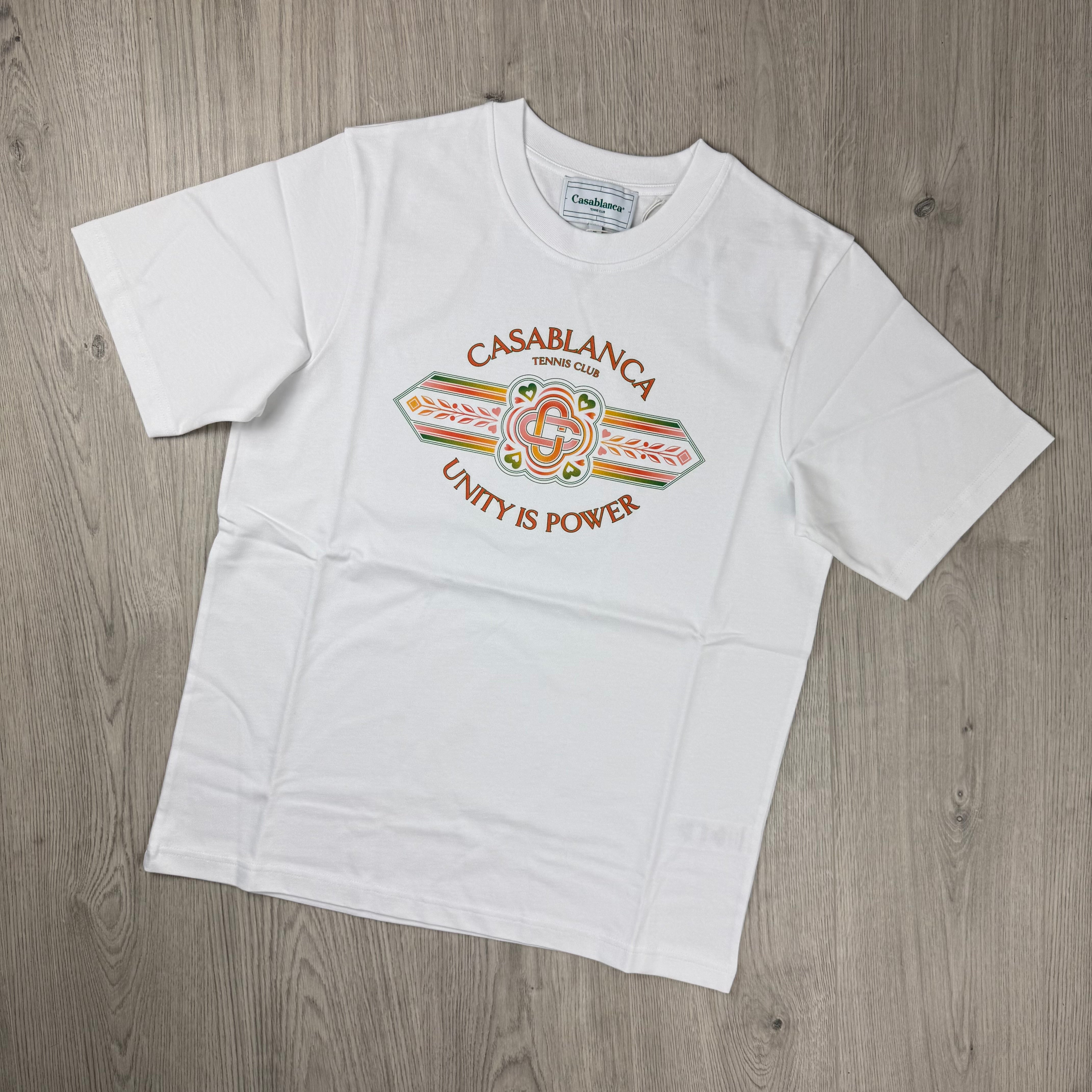 Casablanca 'Unity' T-Shirt - White