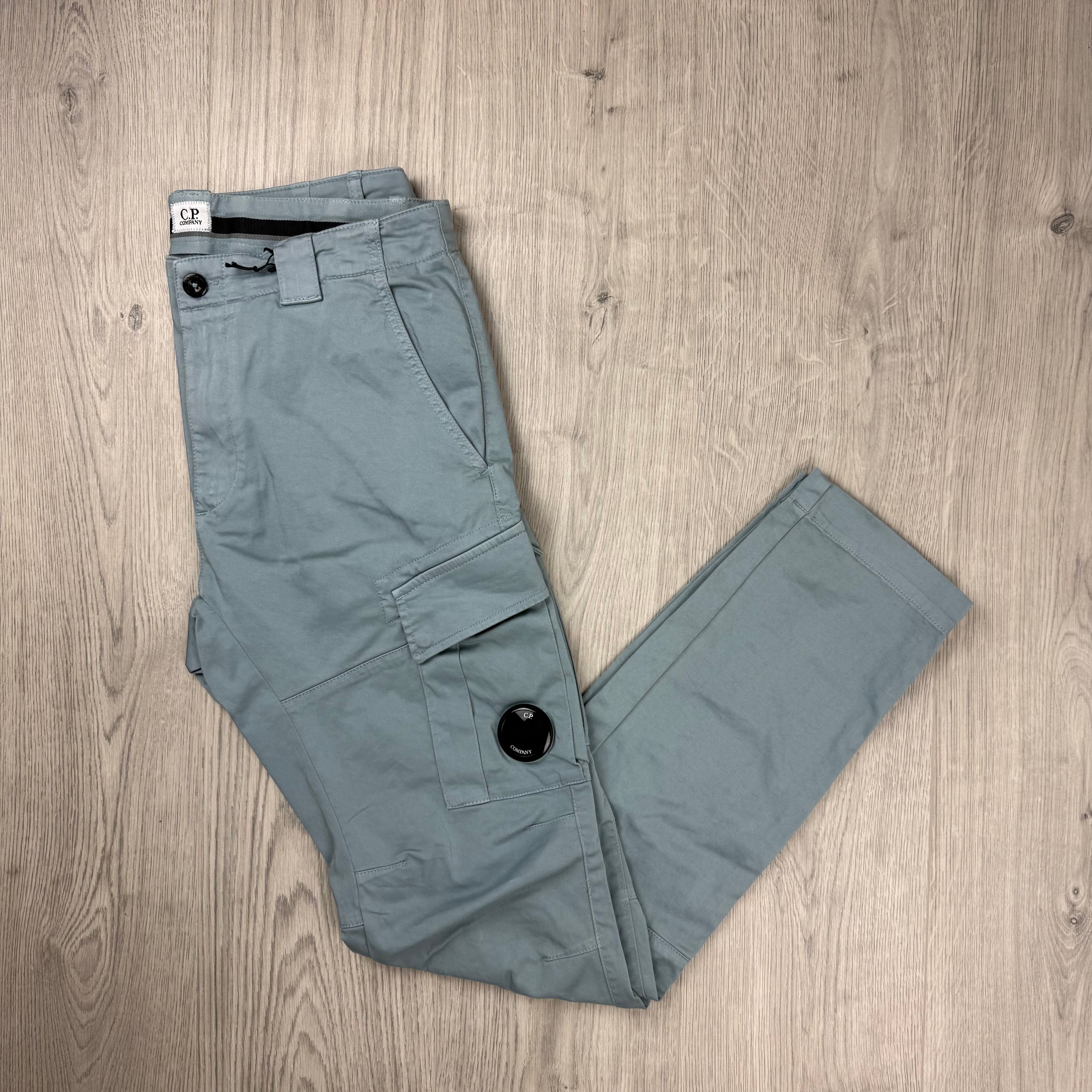 CP Company Cargo Trousers - Silver Blue