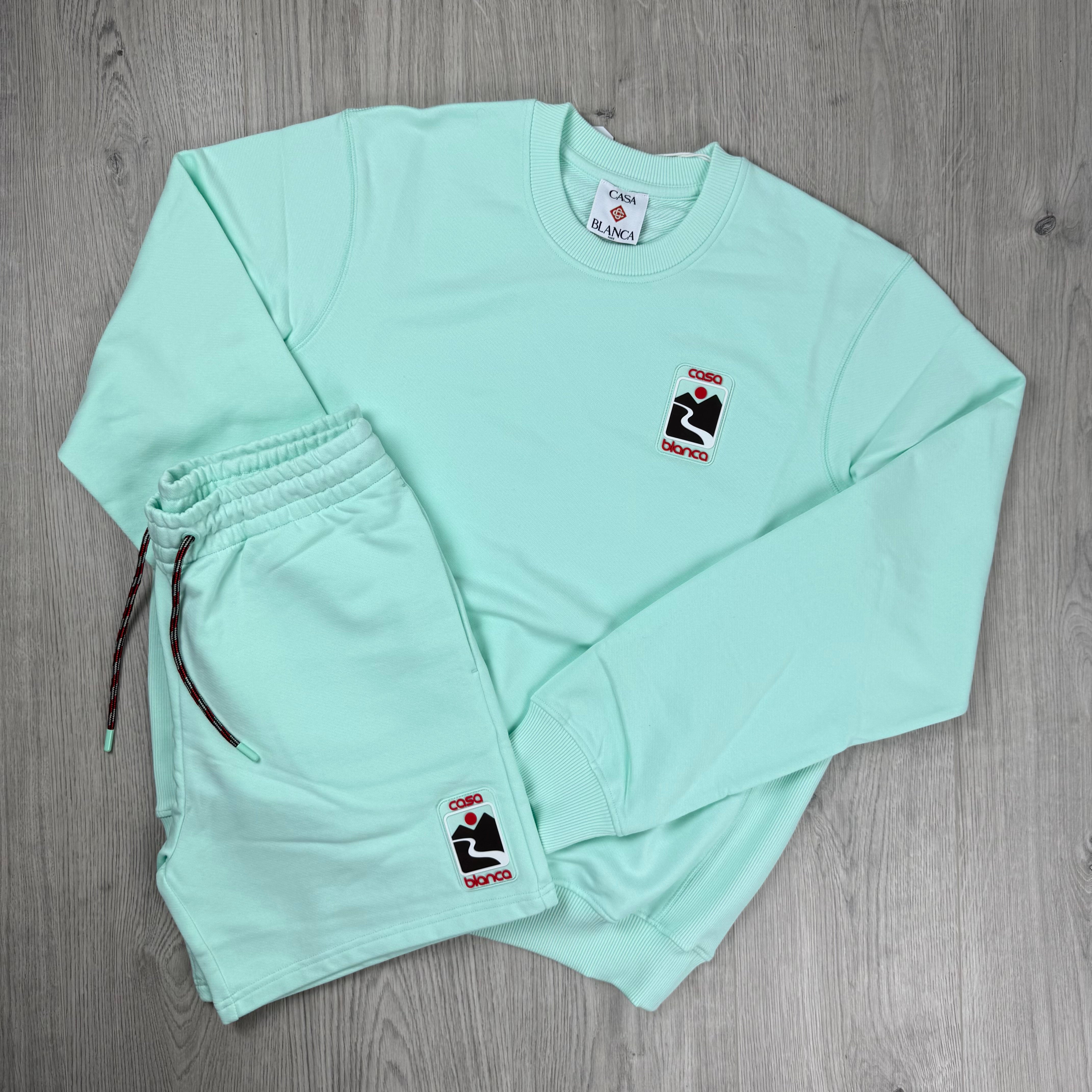 Casablanca 'Sunset Valley' Tracksuit - Mint