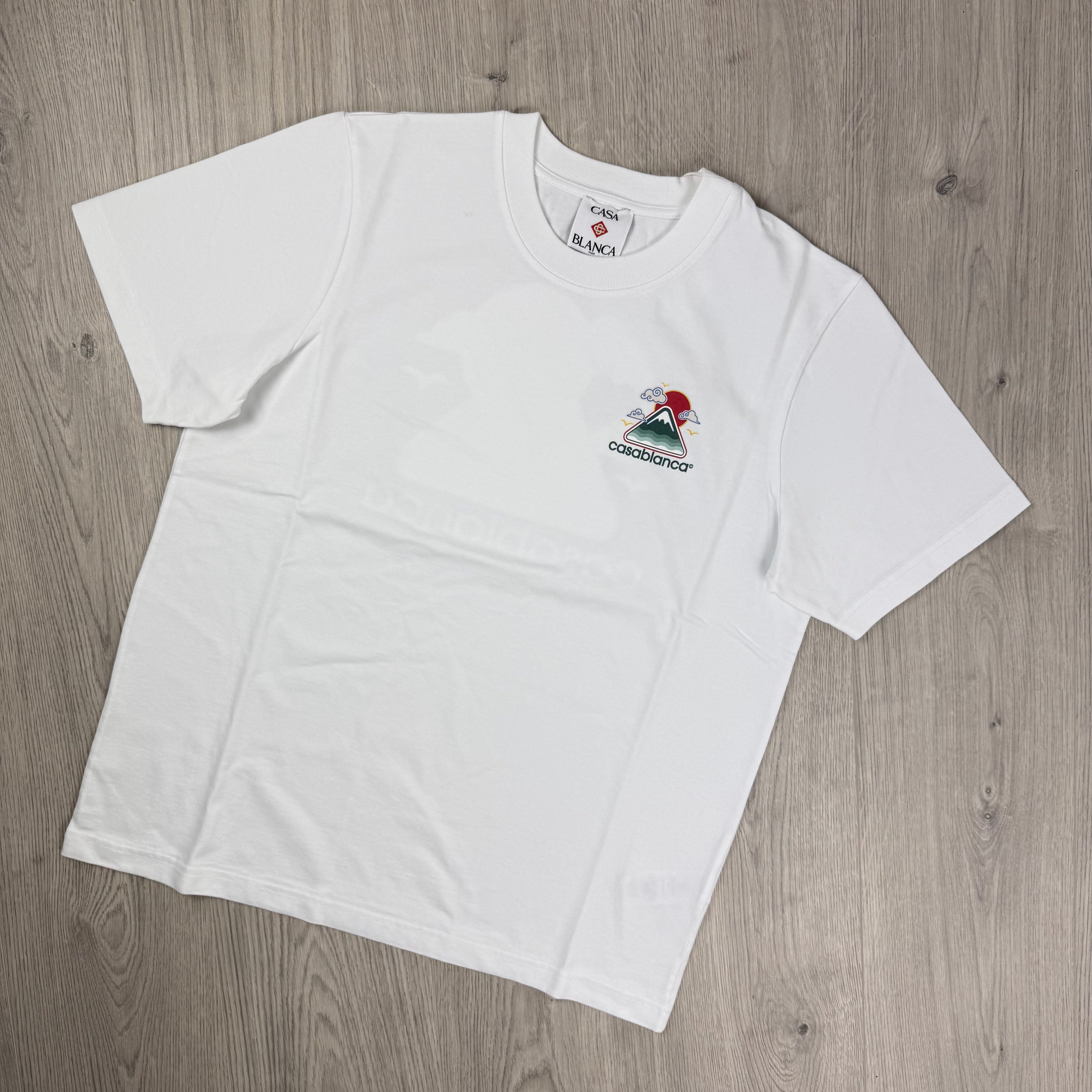 Casablanca 'Montagne Ondulee' T-Shirt - White