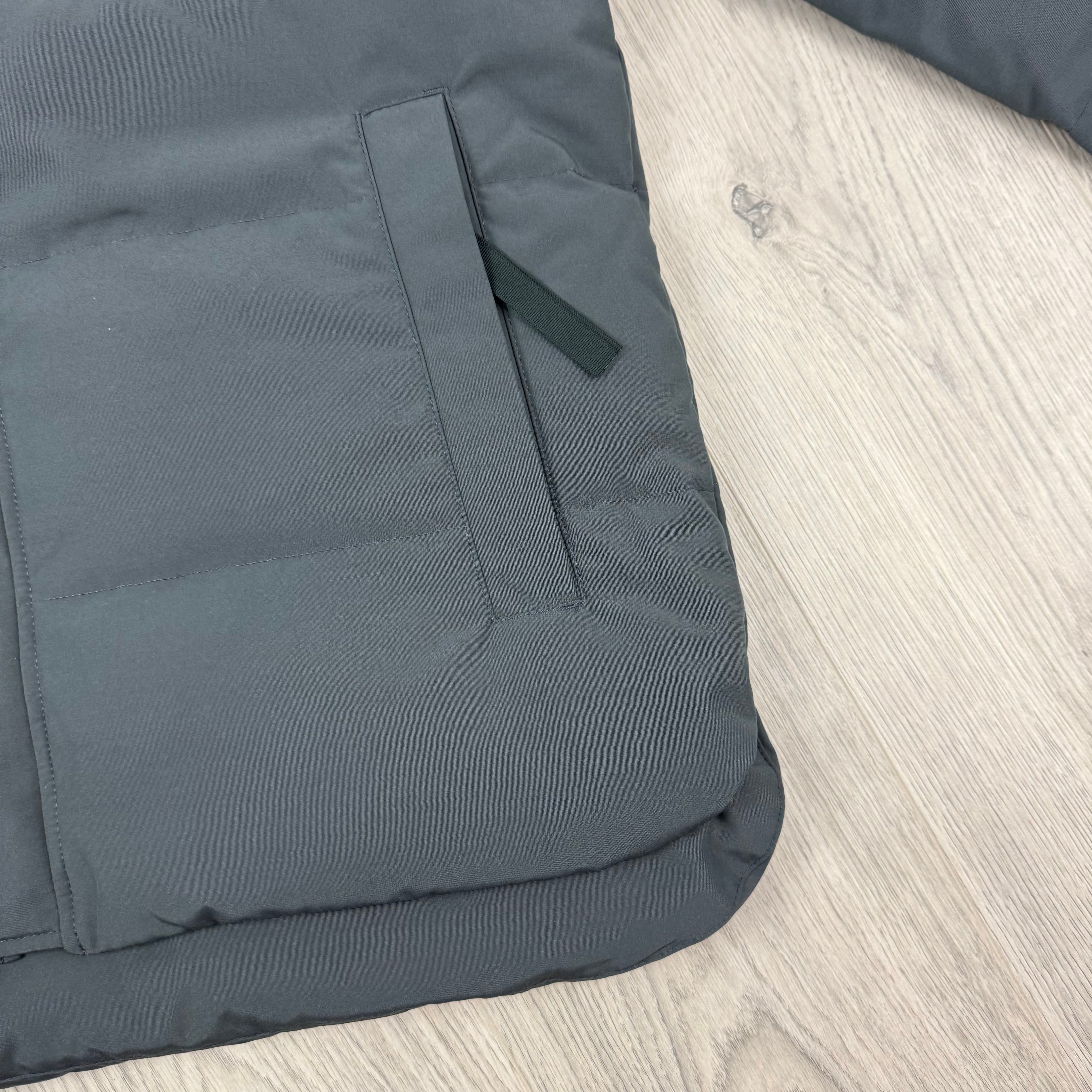 Canada Goose 'MacMillan' Parka in Granite Grey. On sale at Open Attire.