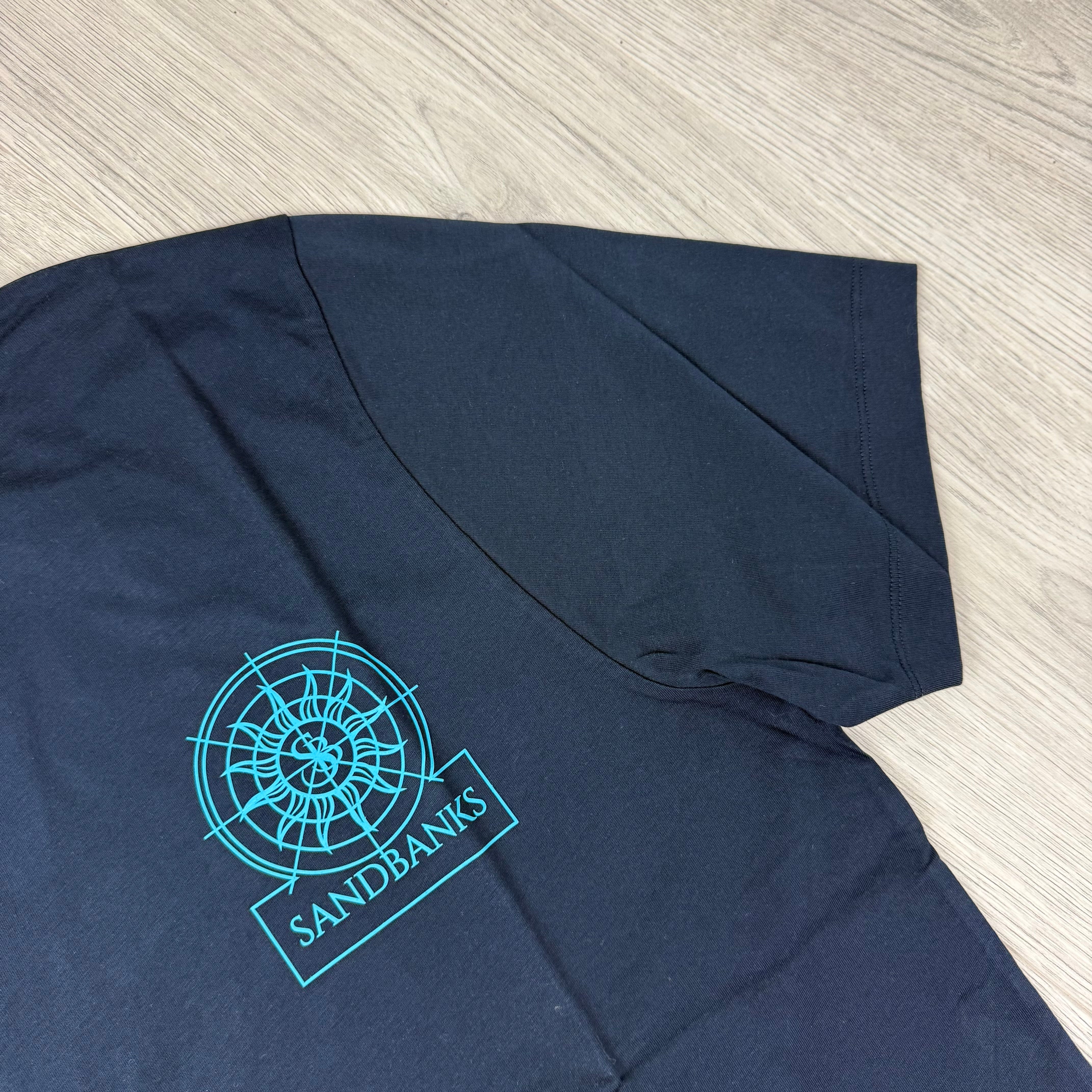 Sandbanks 'Sonar' T-Shirt - Navy
