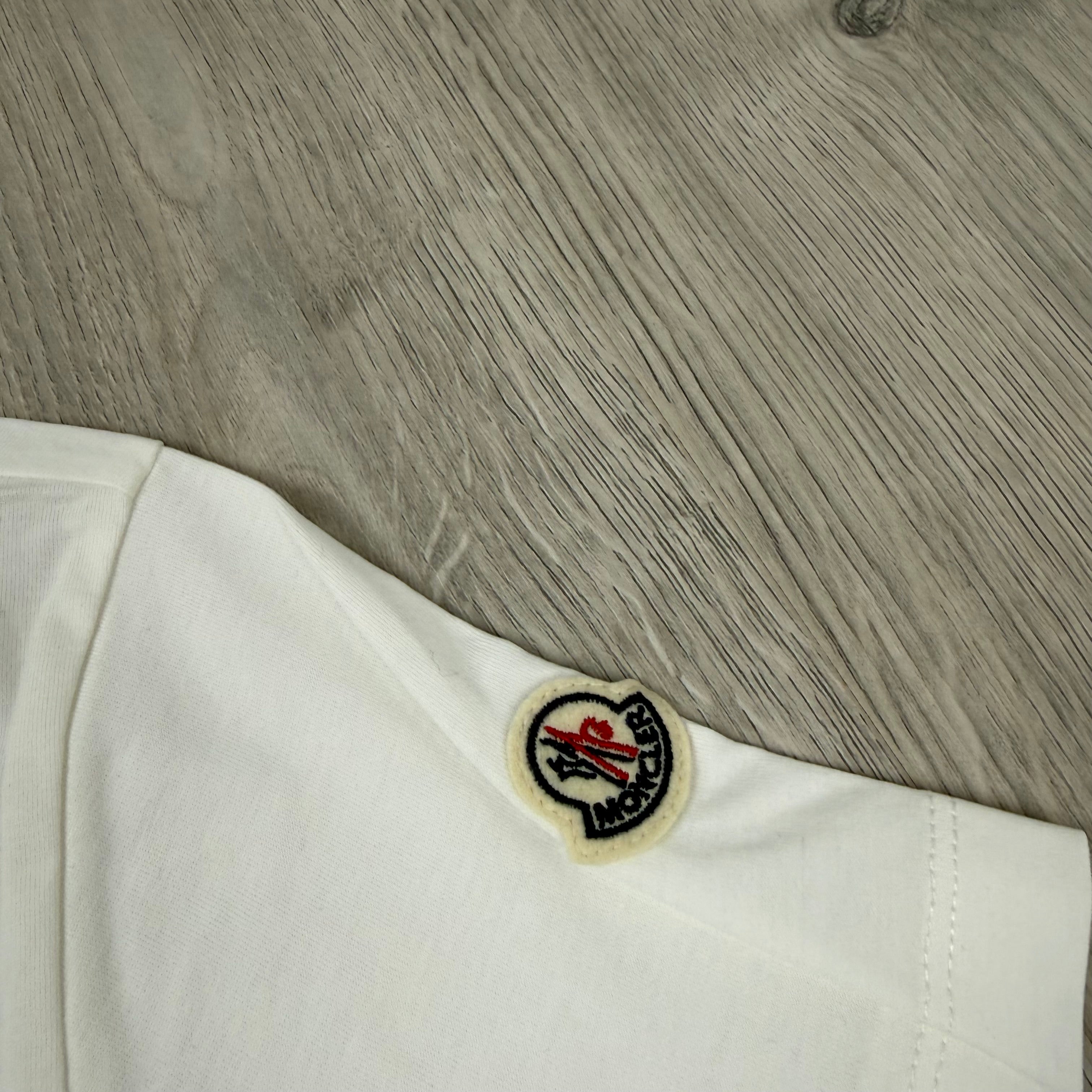 Moncler Junior Wave T-Shirt - White