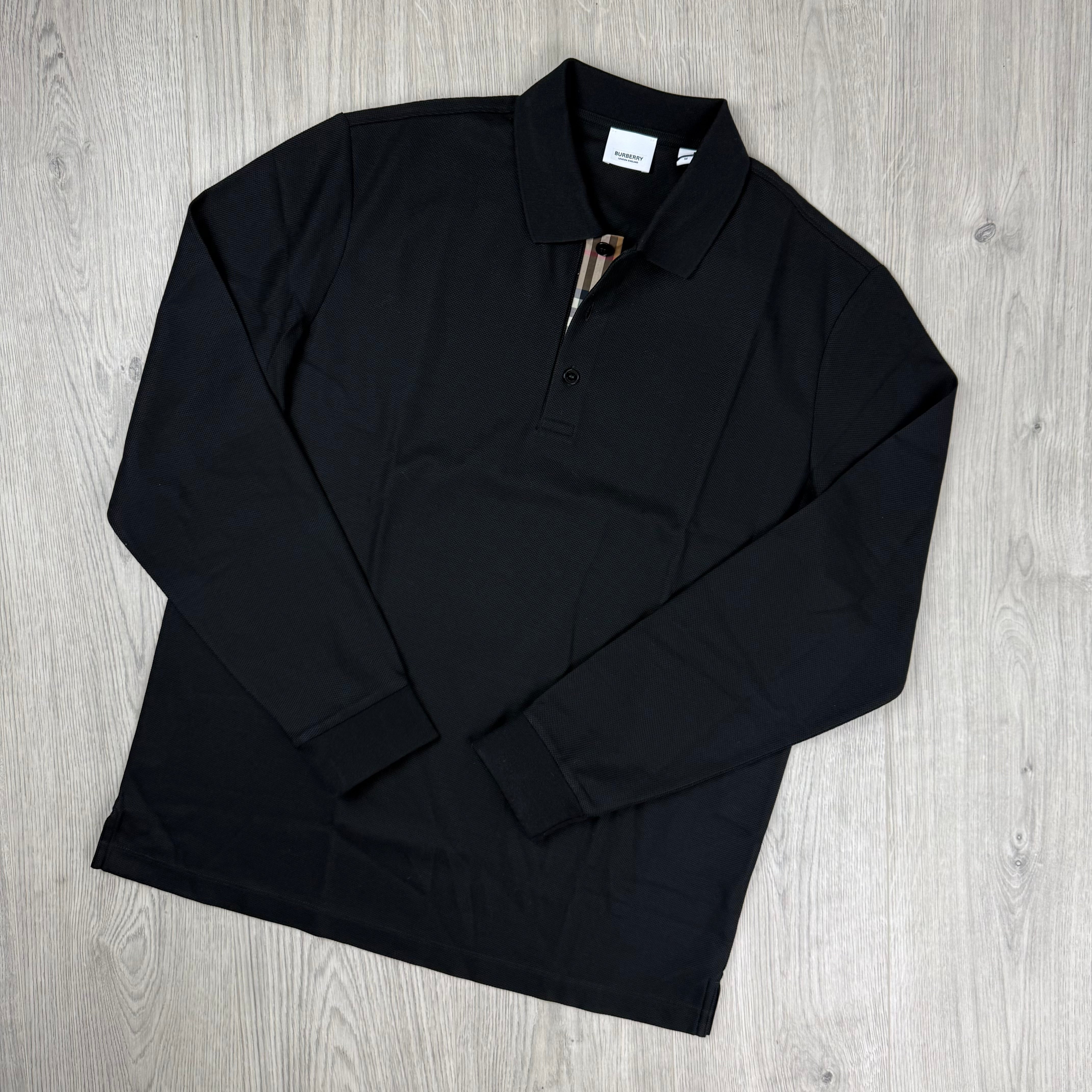 Burberry 'Hartford' Polo Shirt - Black