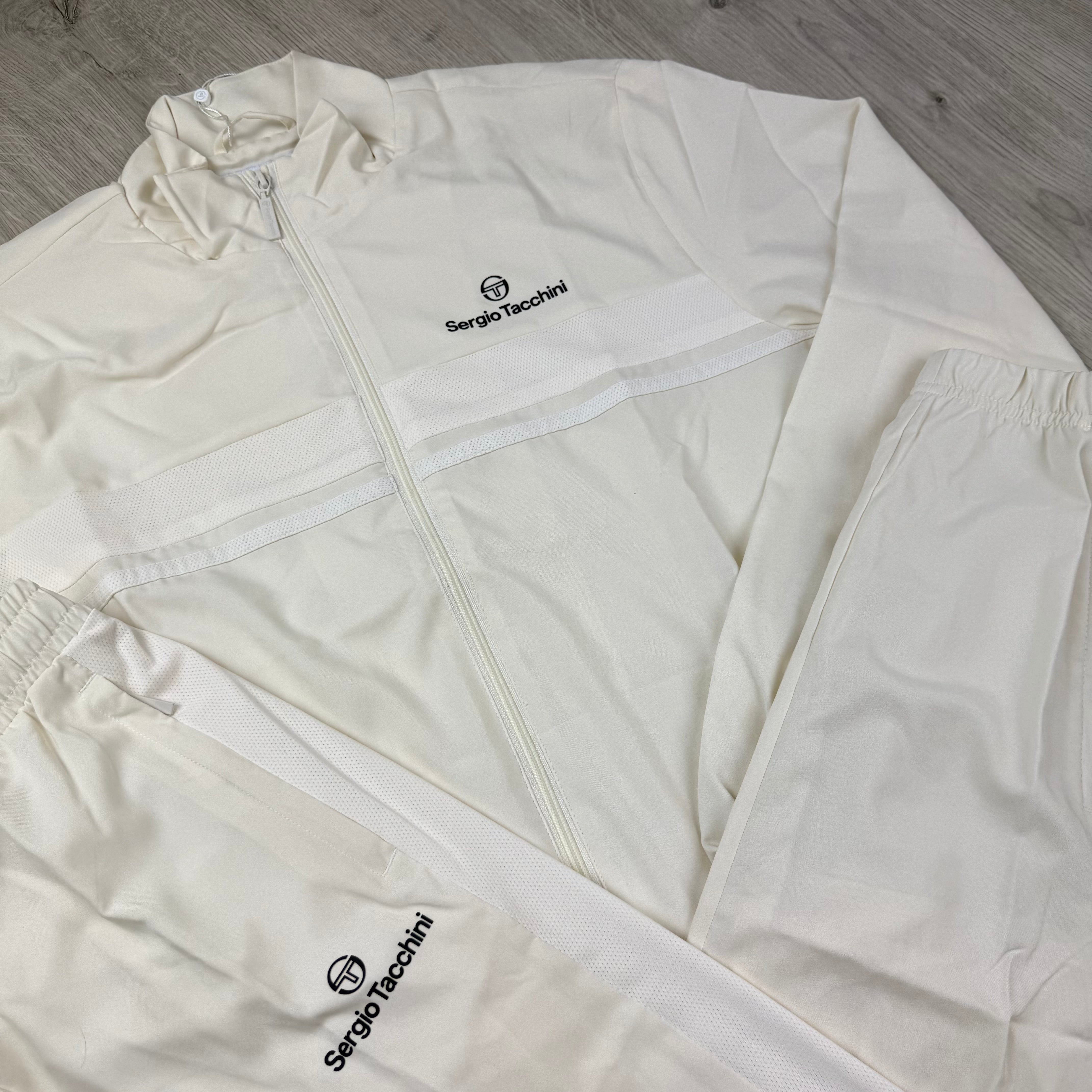 Sergio Tacchini 'Specchio 024' Tracksuit - Gardenia