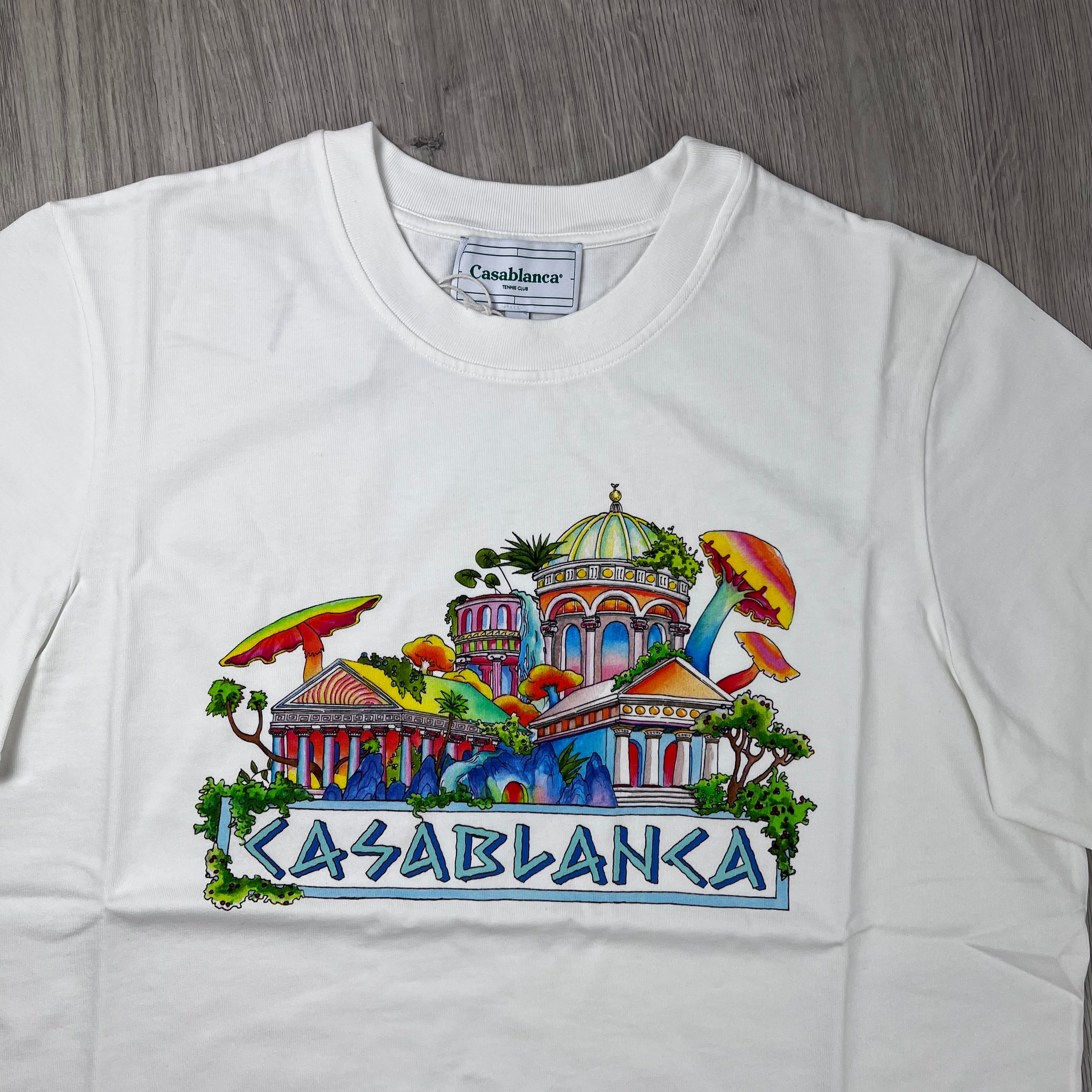 Casablanca 'Road to Knowledge' T-Shirt - White