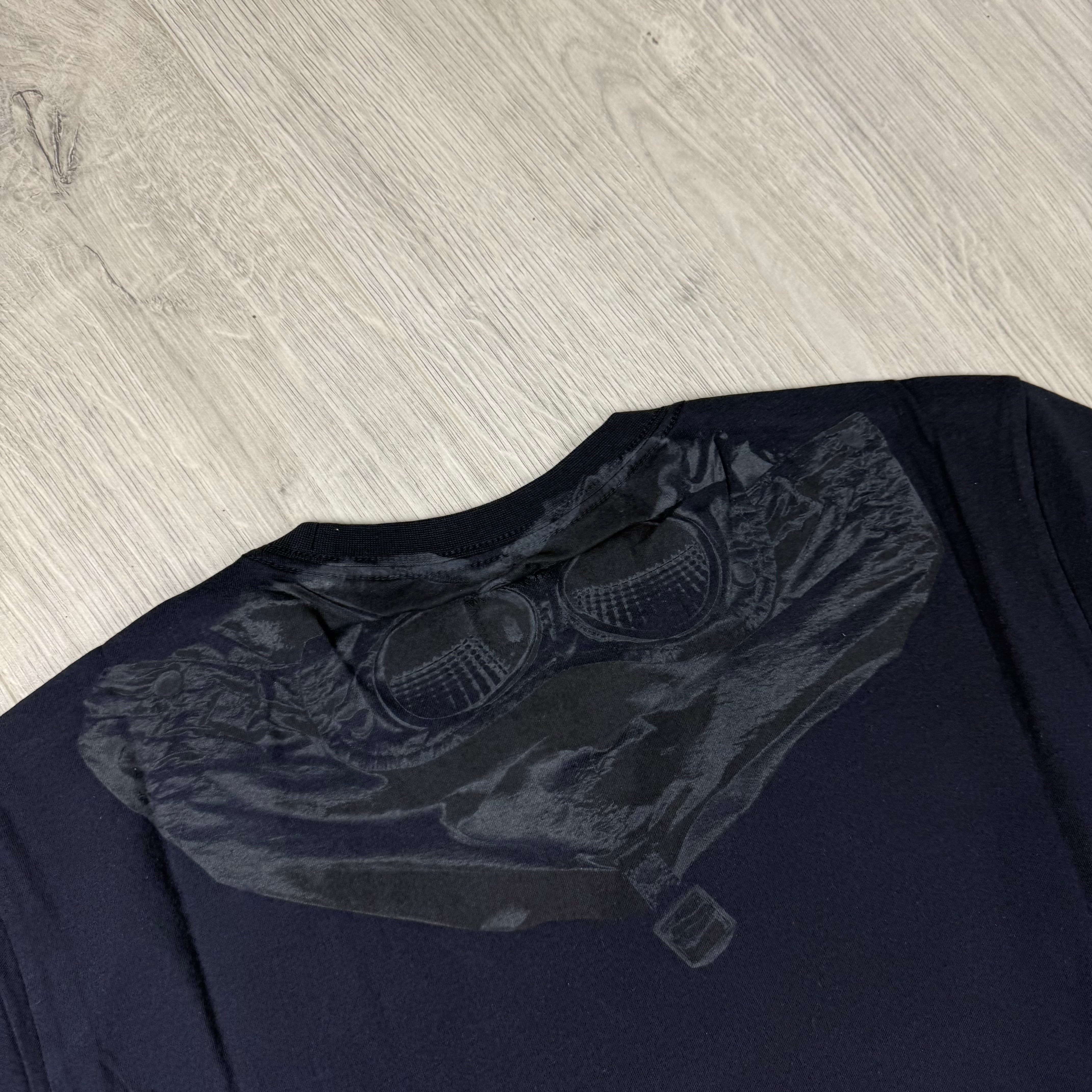 CP Company Goggle T-Shirt - Navy