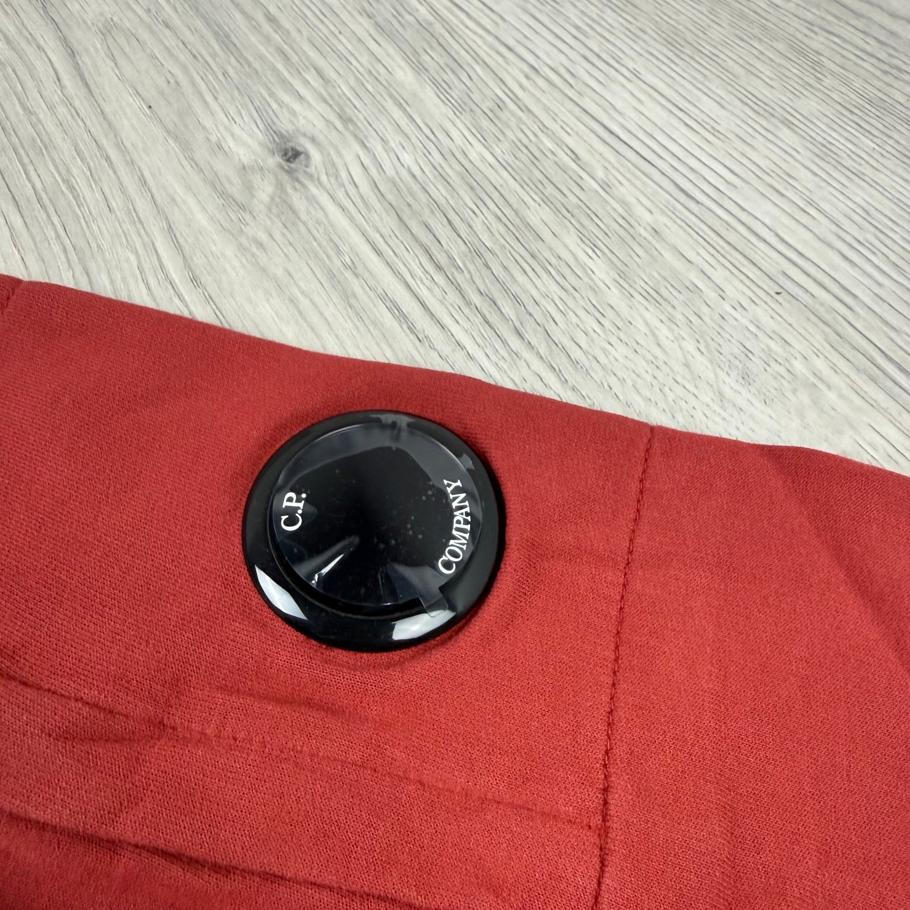 CP Company Zip Hoodie - Ketchup