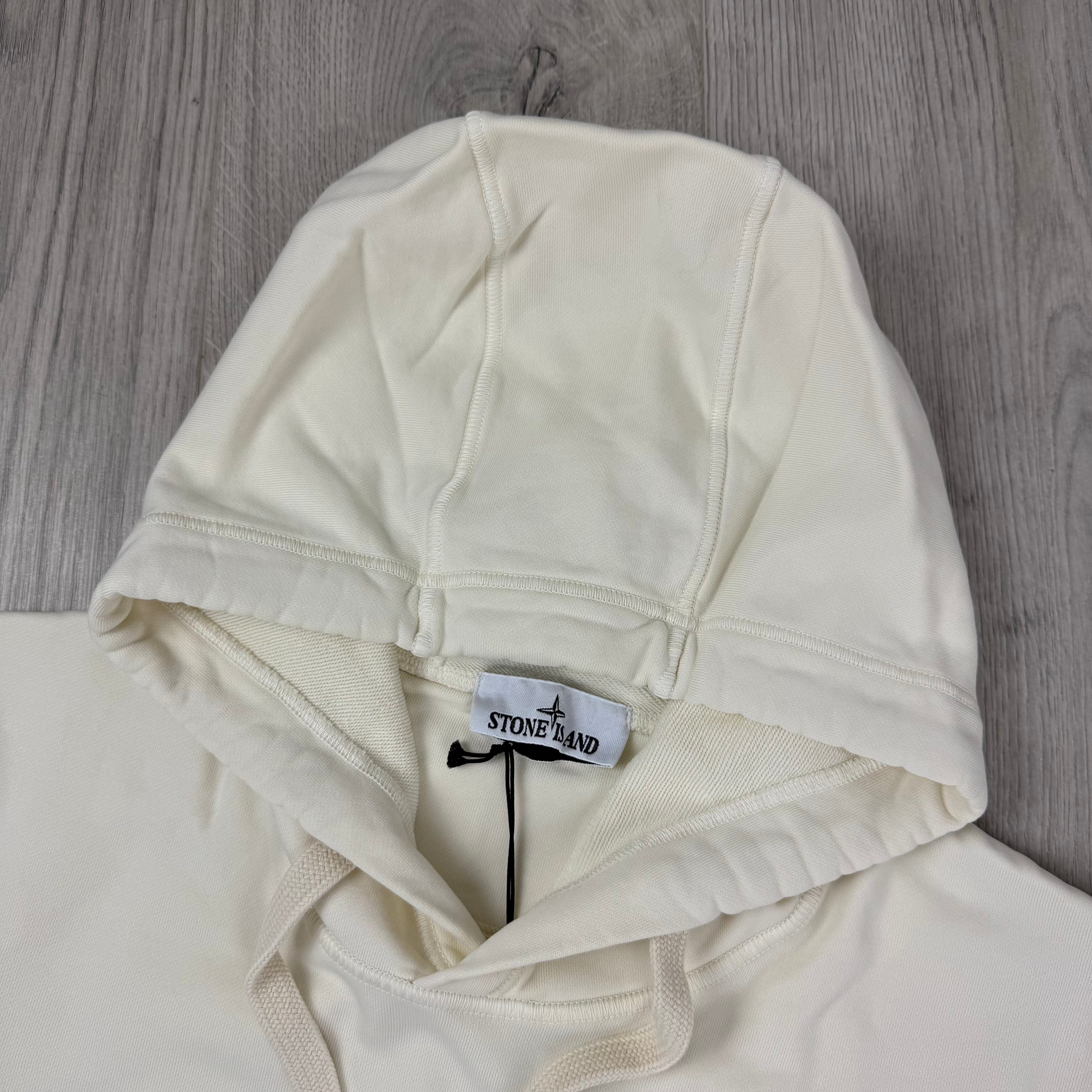 Stone Island Dyed Hoodie - Ivory