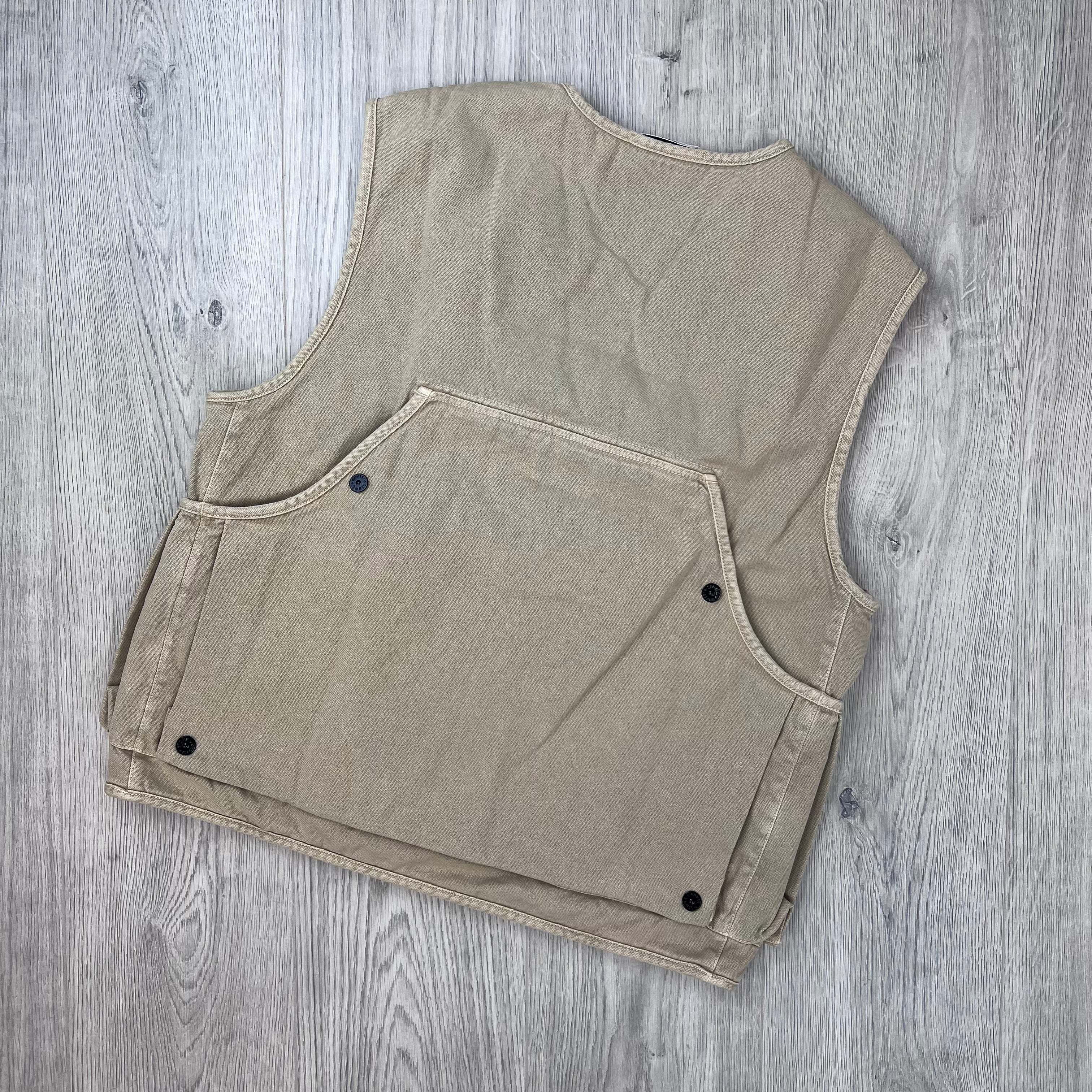 Stone Island Panama Gilet - Desert