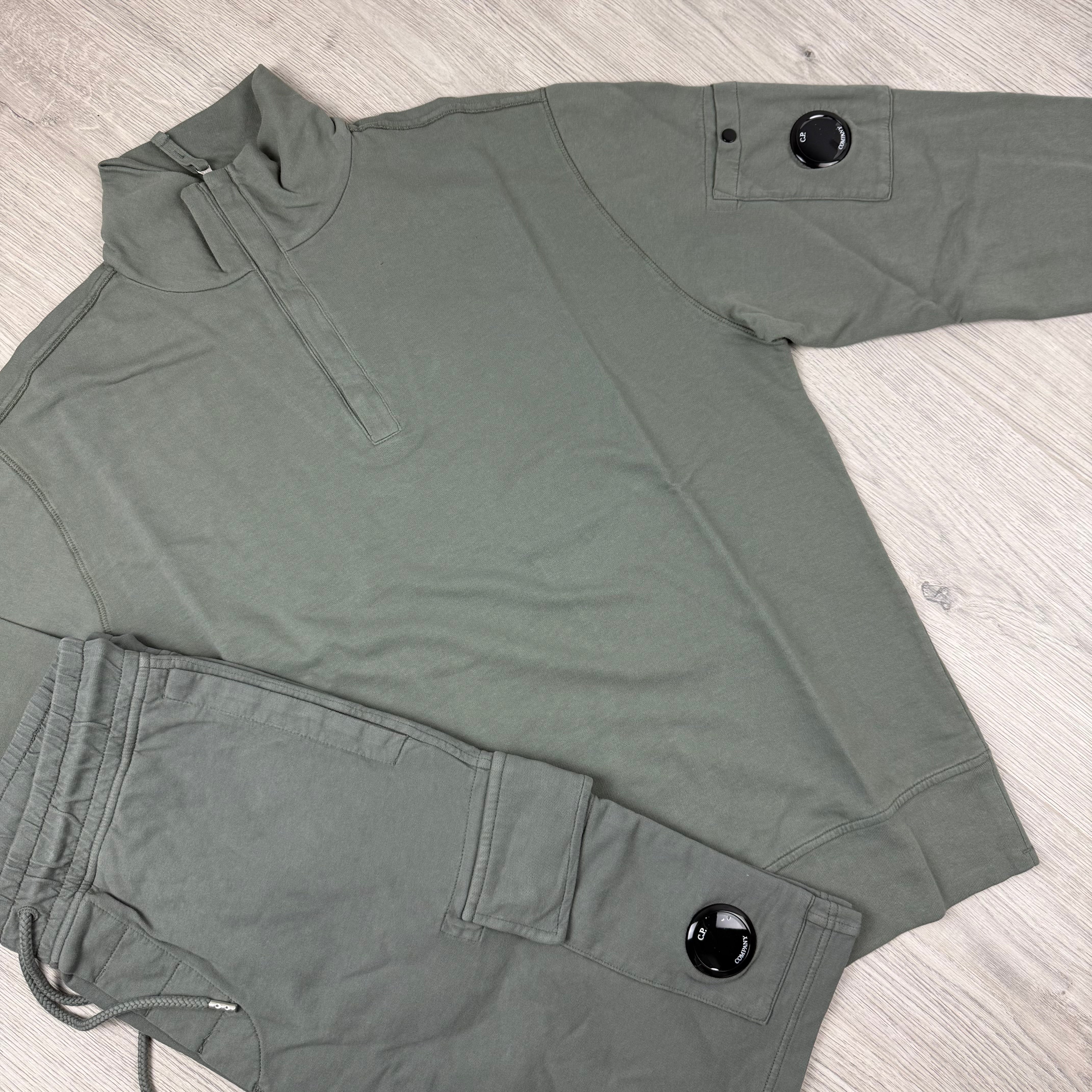 CP Company Light Fleece Tracksuit - Gunmetal