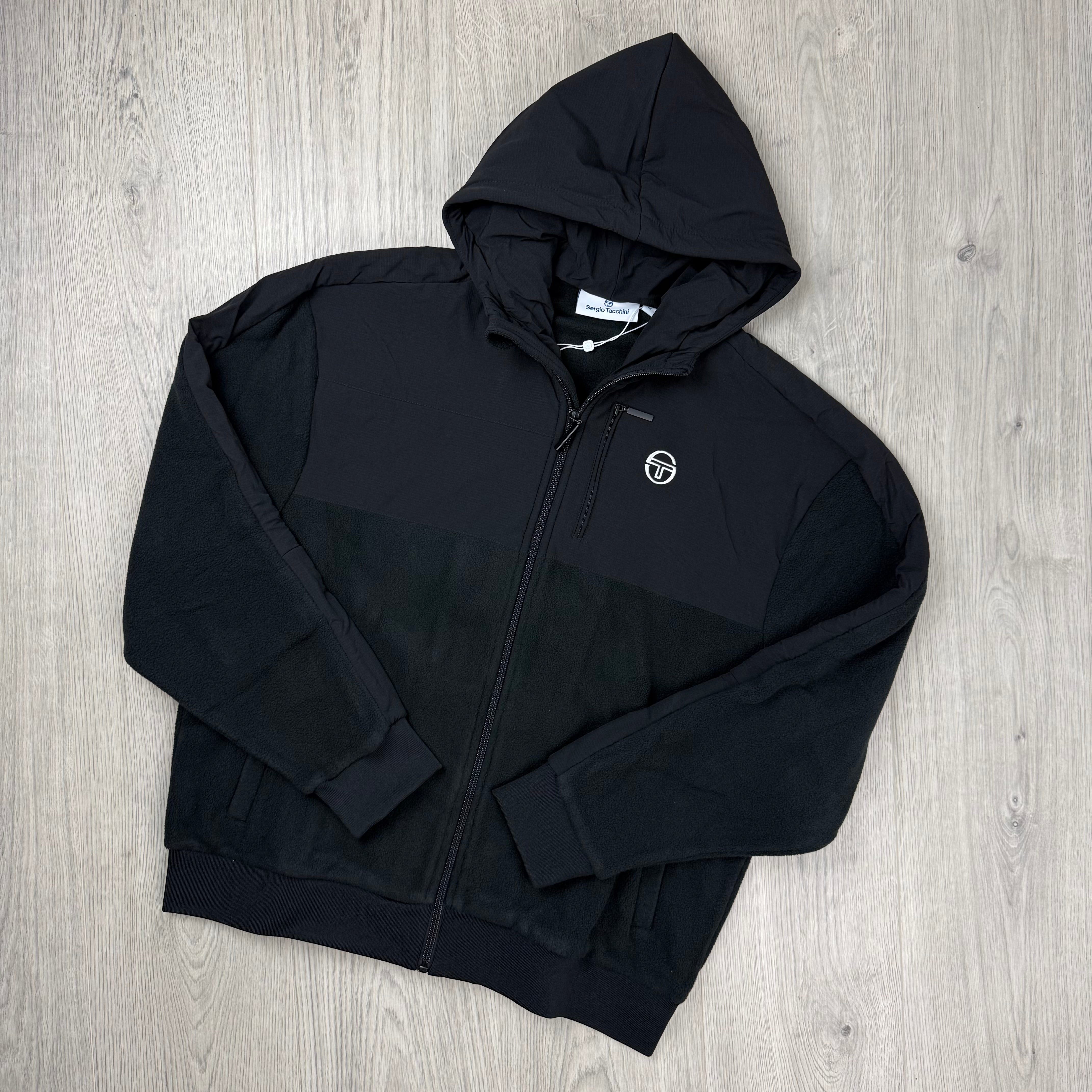 Sergio Tacchini 'Innsbruck' Track Hoodie - Black