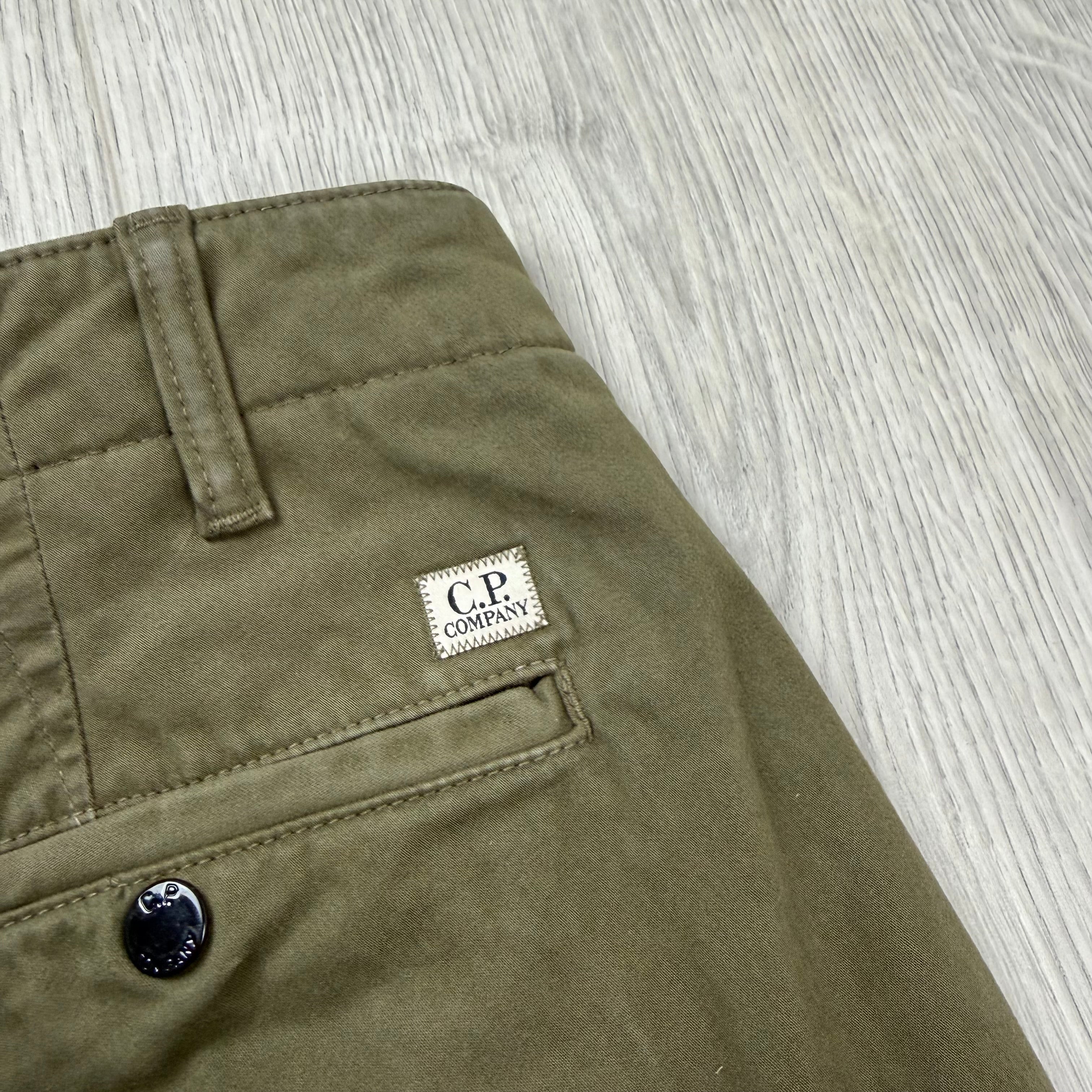 CP Company Cargo Trousers - Ivy Green