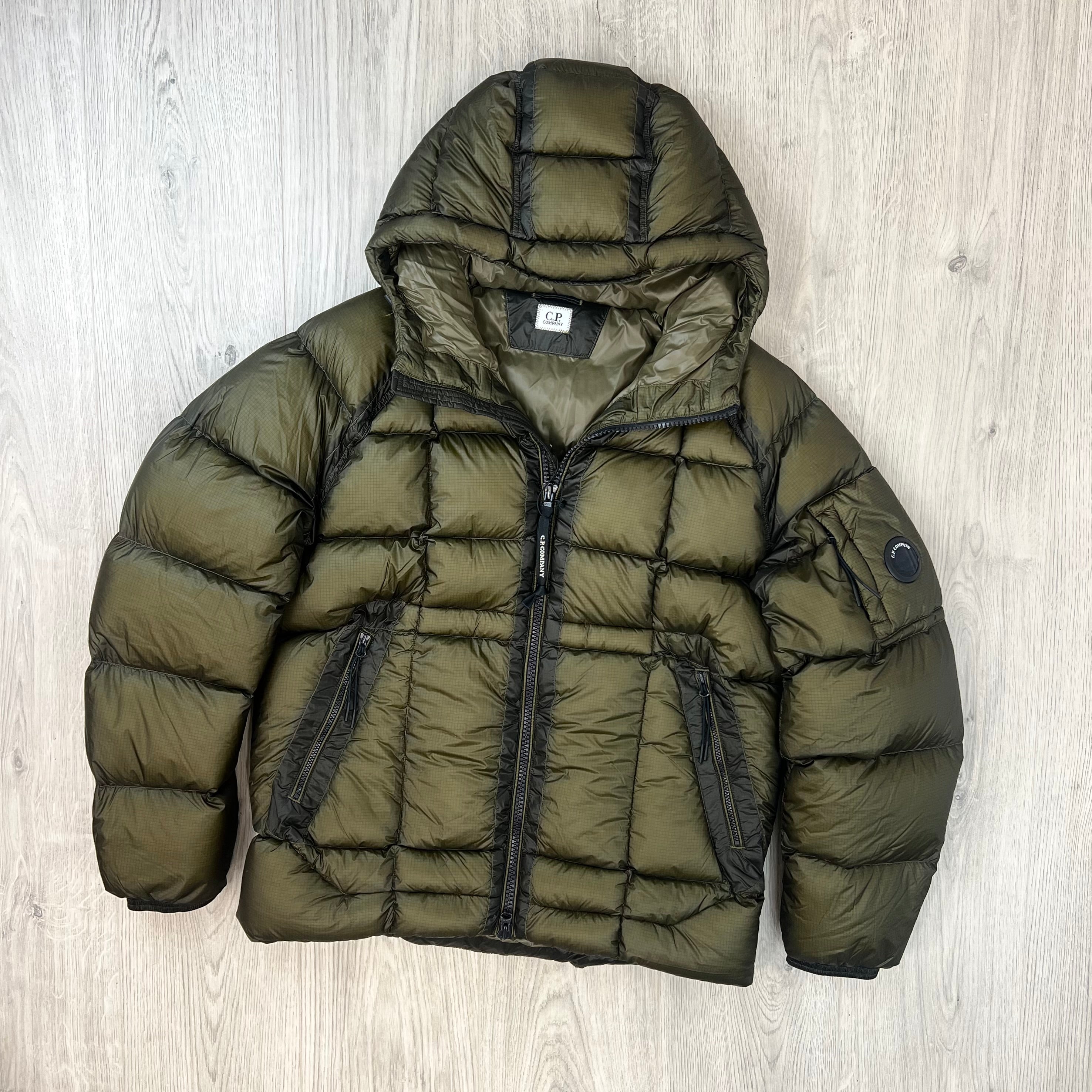 CP Company D.D. Shell Down Jacket - Ivy Green