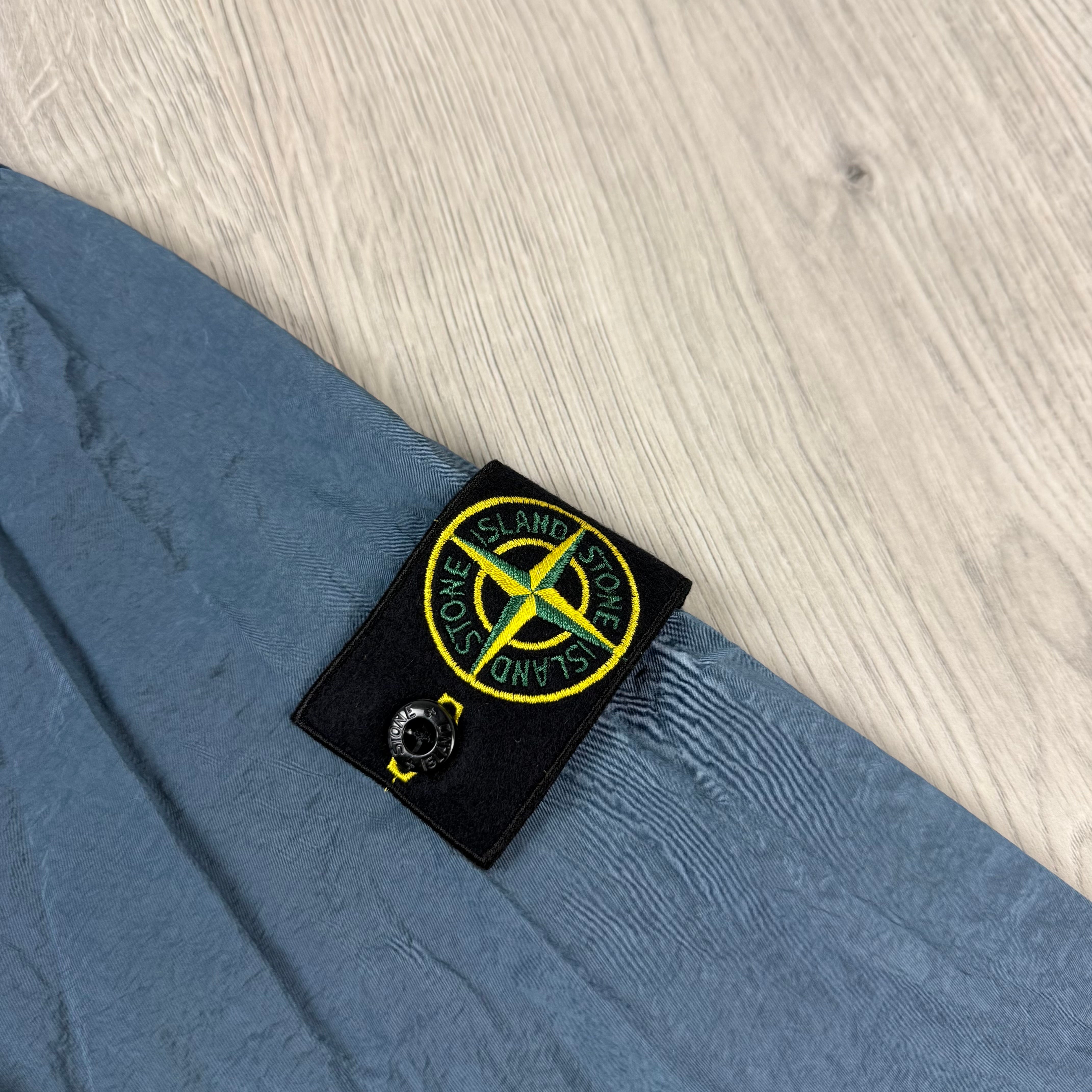 Stone Island Metal Overshirt - Steel Blue