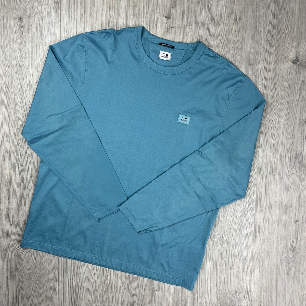 CP Company Patch T-Shirt - Aegean Blue