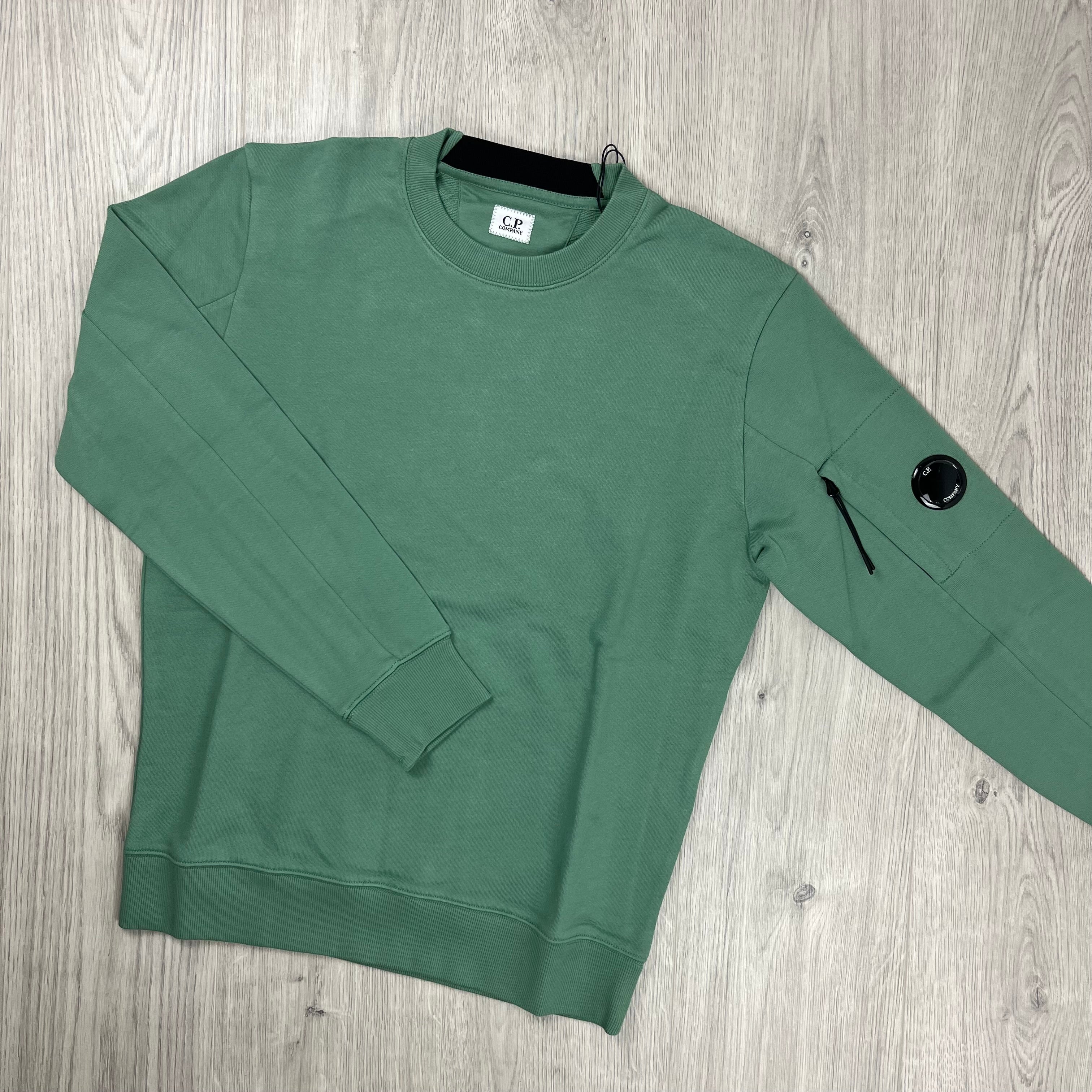 CP Company Raised Fleece Sweatshirt - Green Bay