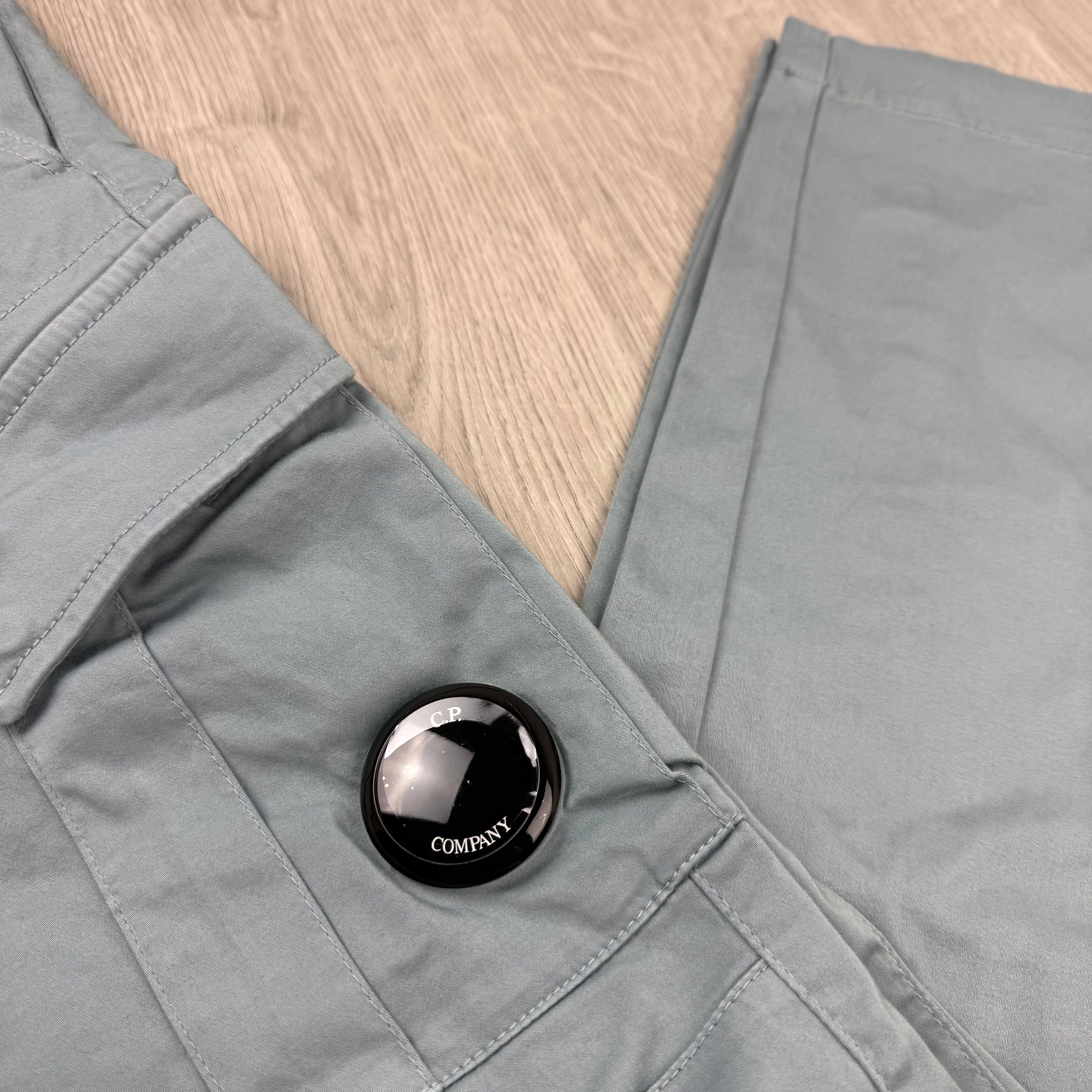 CP Company Cargo Trousers - Silver Blue