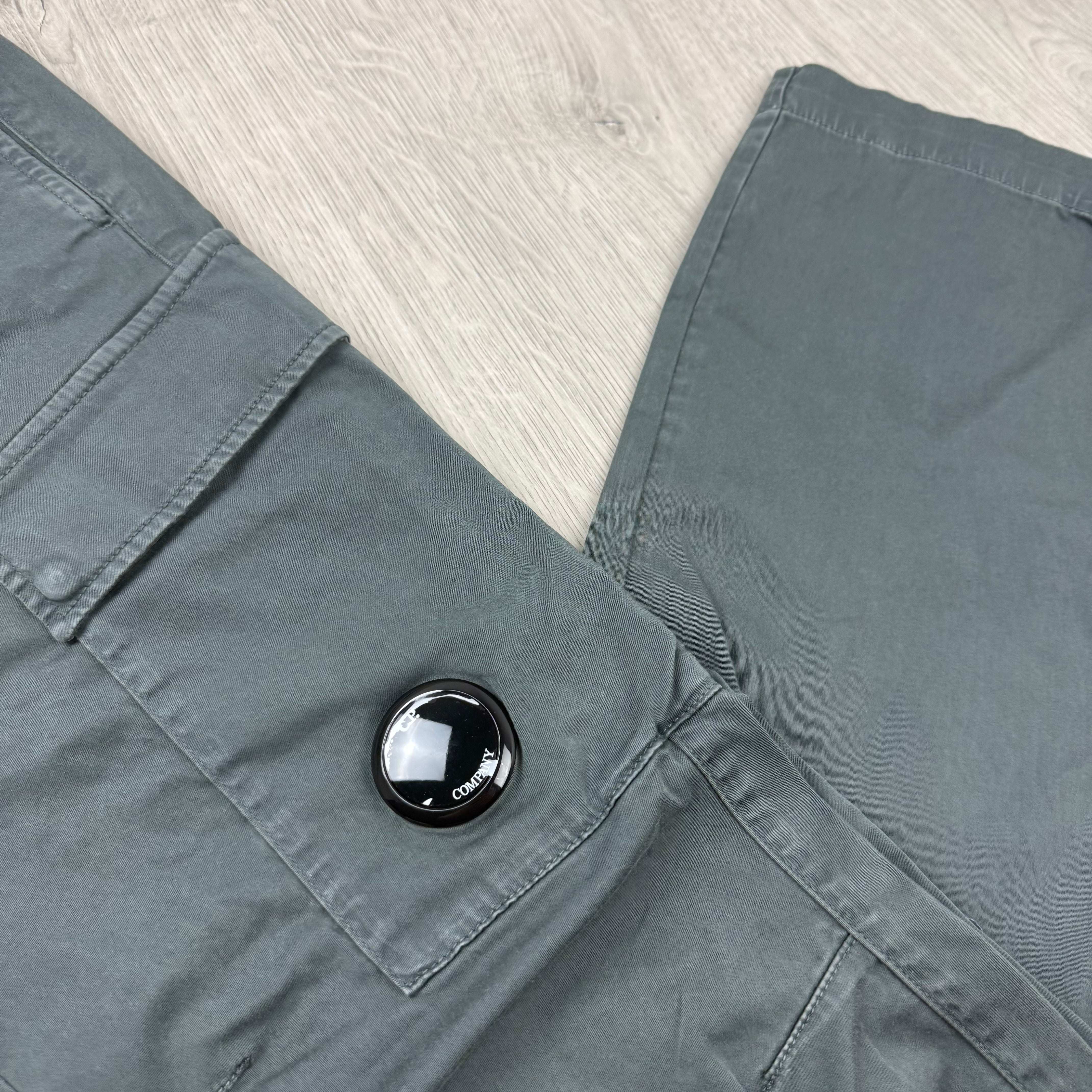 CP Company Cargo Trousers - Gunmetal