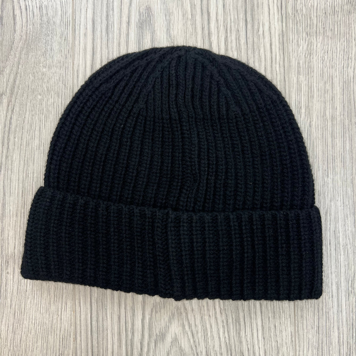 Stone Island Wool Beanie - Black
