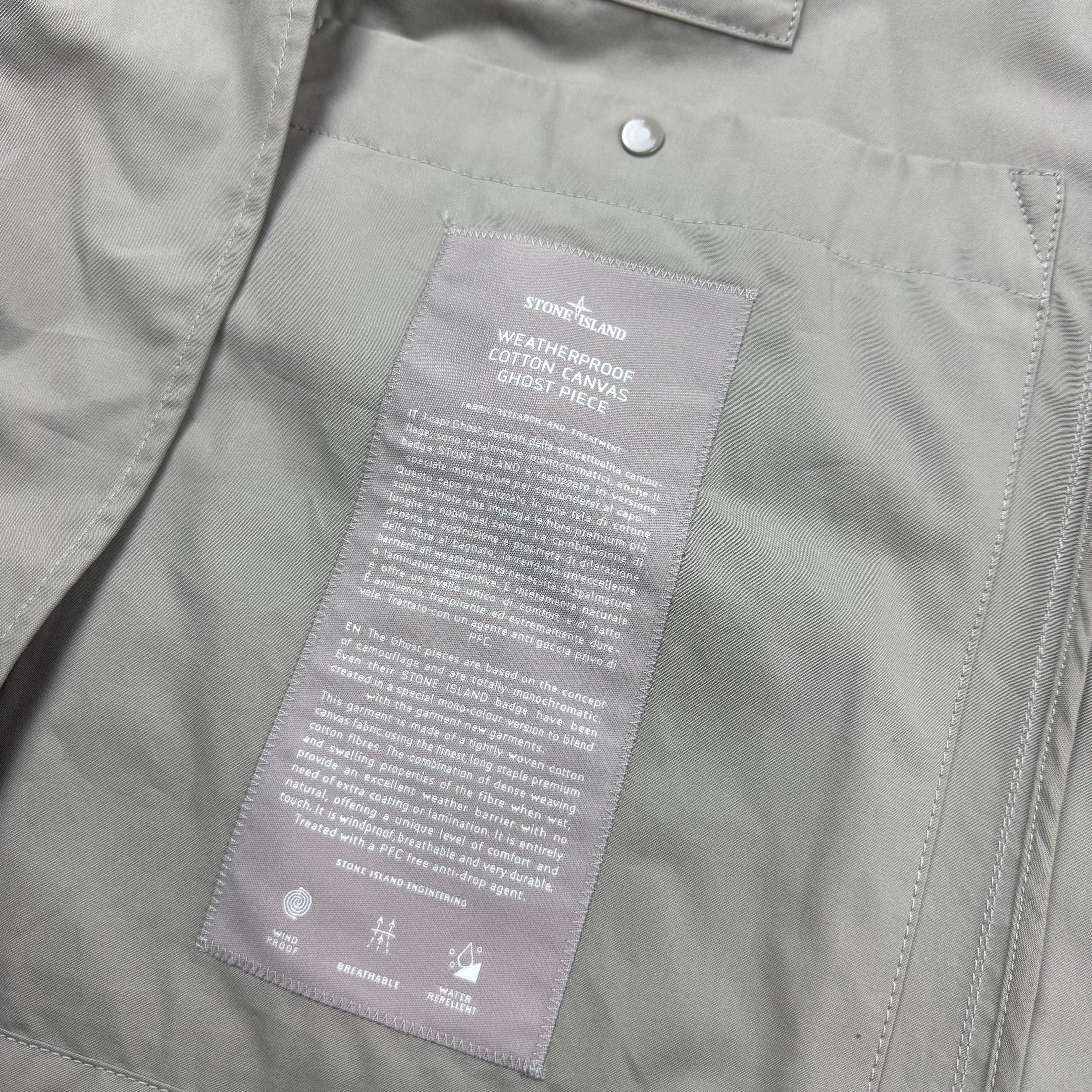 Stone Island Ghost Jacket - Dust Grey