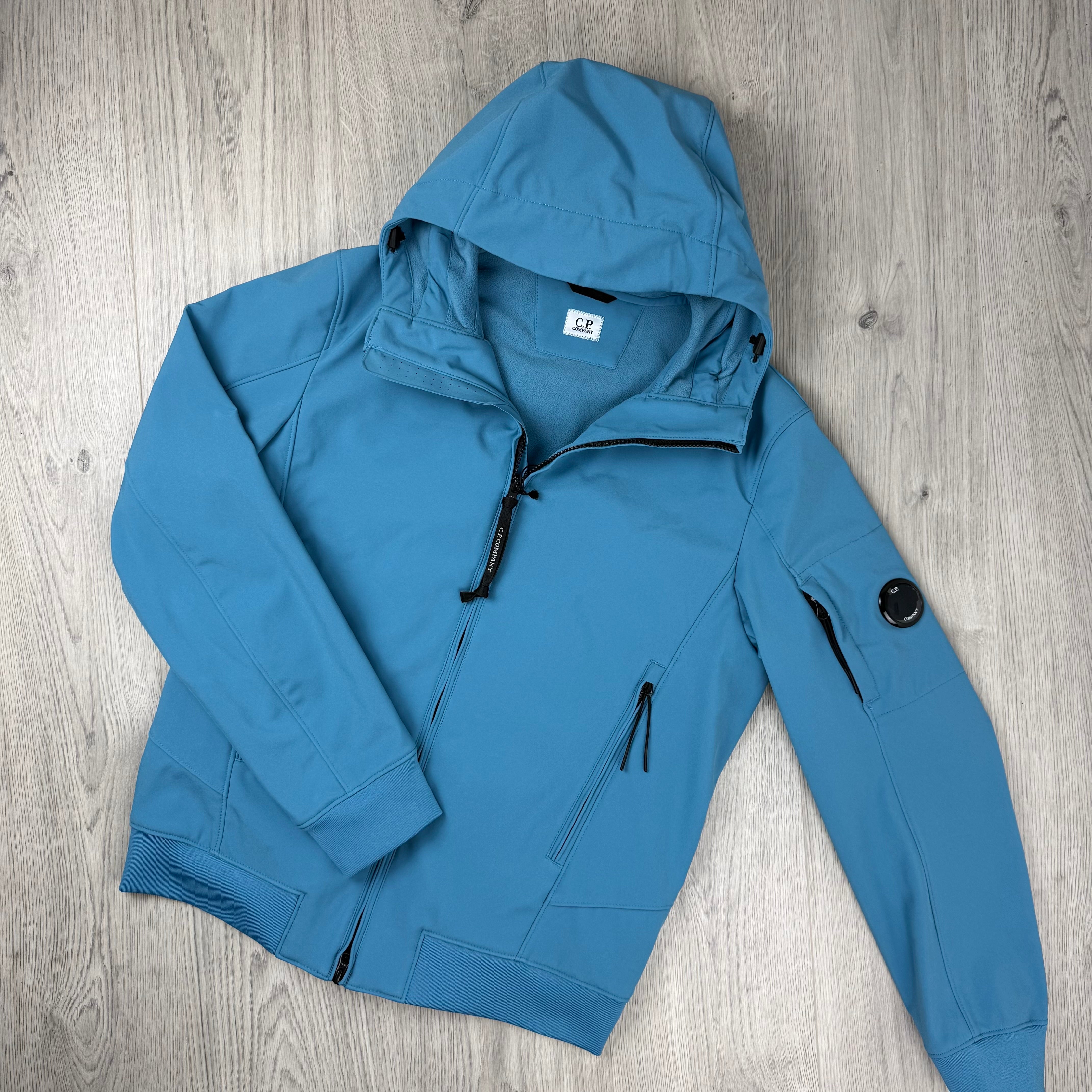 CP Company Shell Jacket - Aegean Blue